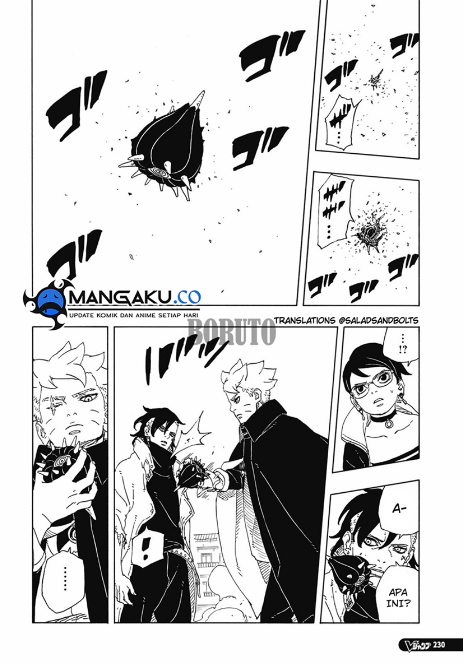 Boruto: Two Blue Vortex Chapter 12.2 - halaman 14