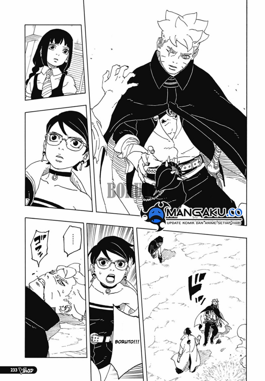 Boruto: Two Blue Vortex Chapter 12.2 - halaman 17