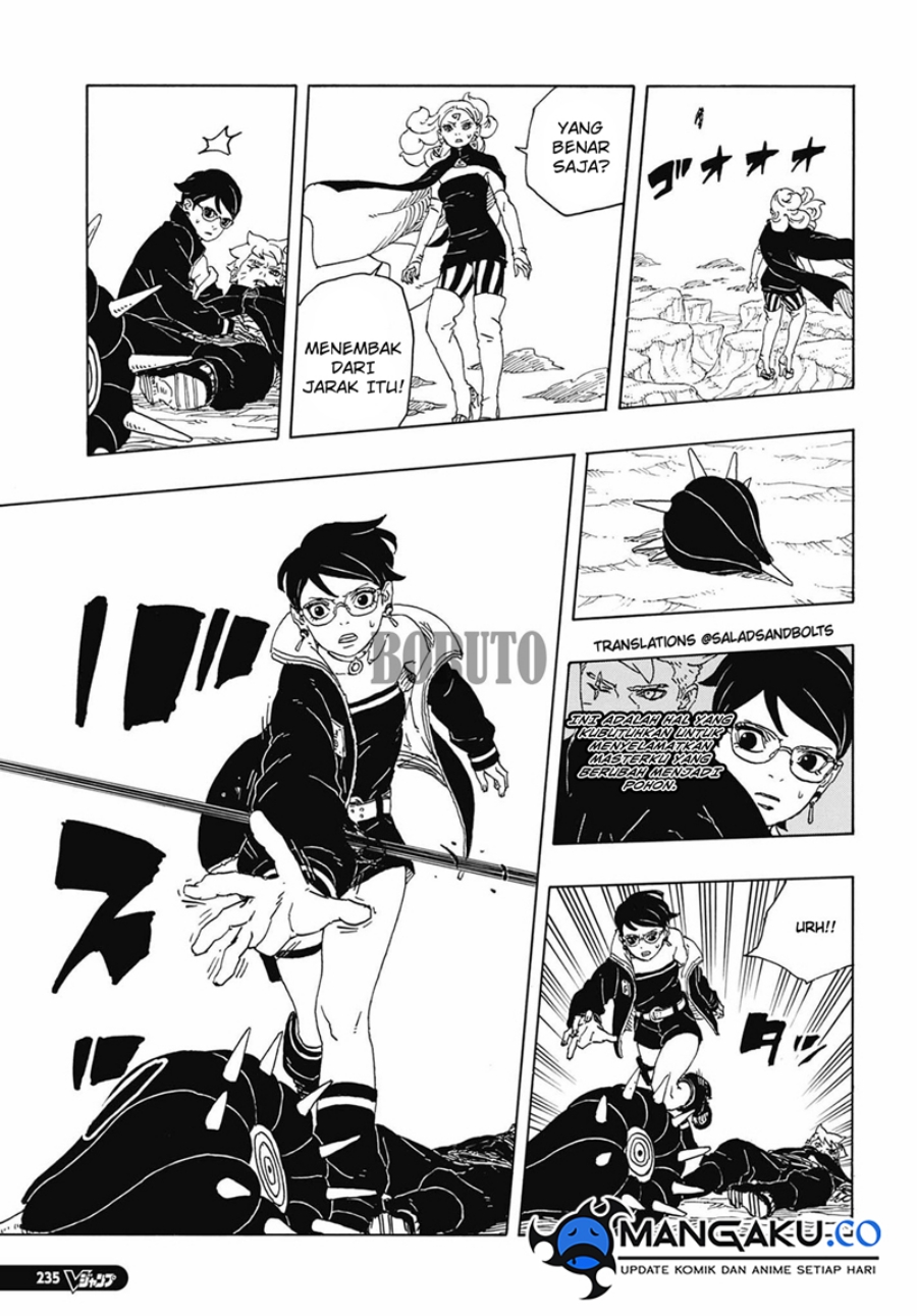 Boruto: Two Blue Vortex Chapter 12.2 - halaman 19