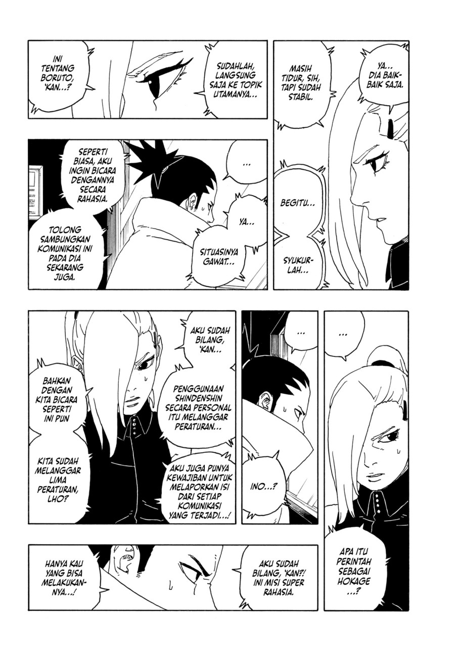 Boruto: Two Blue Vortex Chapter 14 - halaman 22