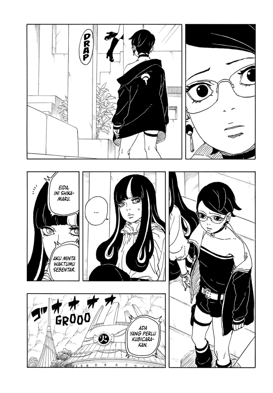 Boruto: Two Blue Vortex Chapter 16 - halaman 21
