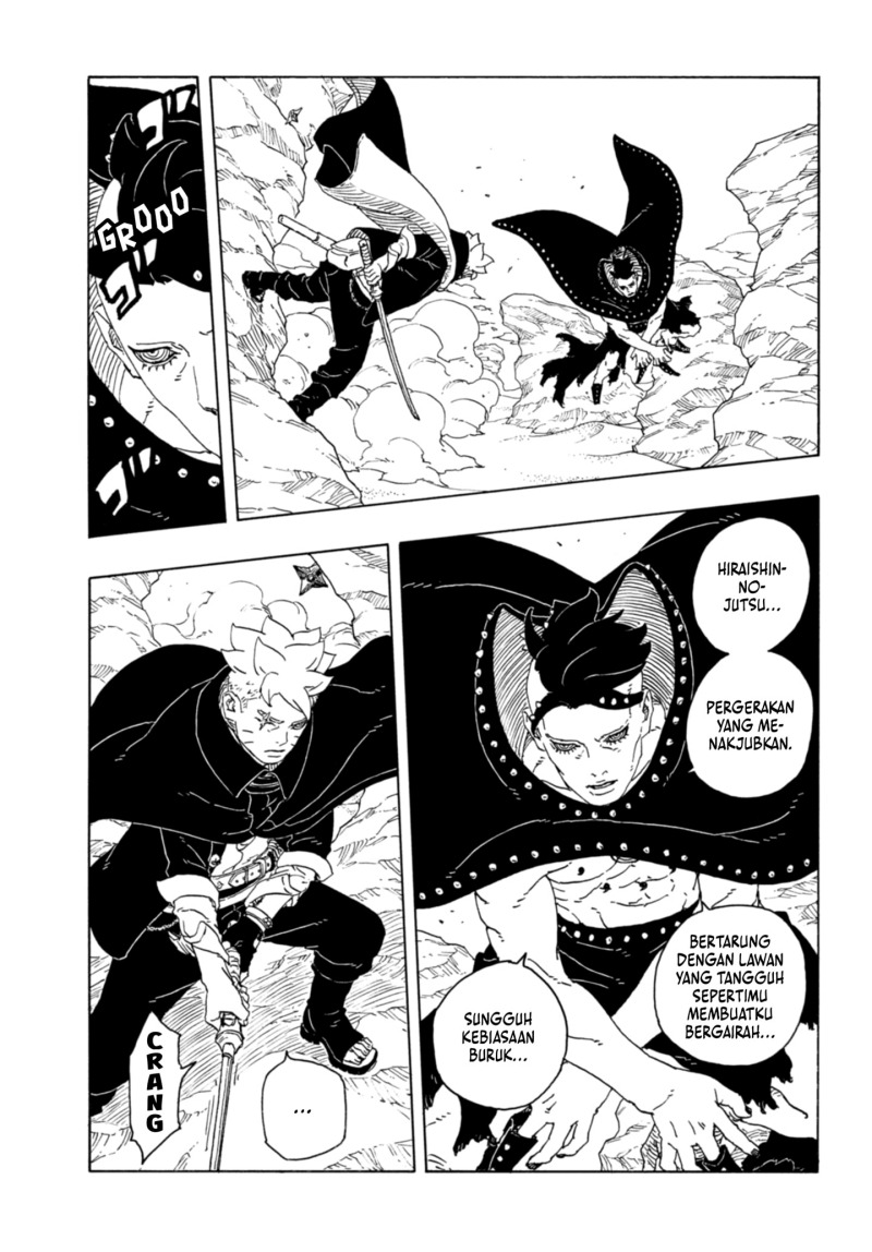 Boruto: Two Blue Vortex Chapter 22 - halaman 21