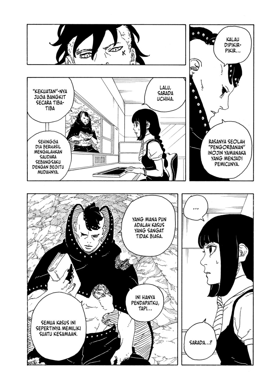 Boruto: Two Blue Vortex Chapter 24 - halaman 21