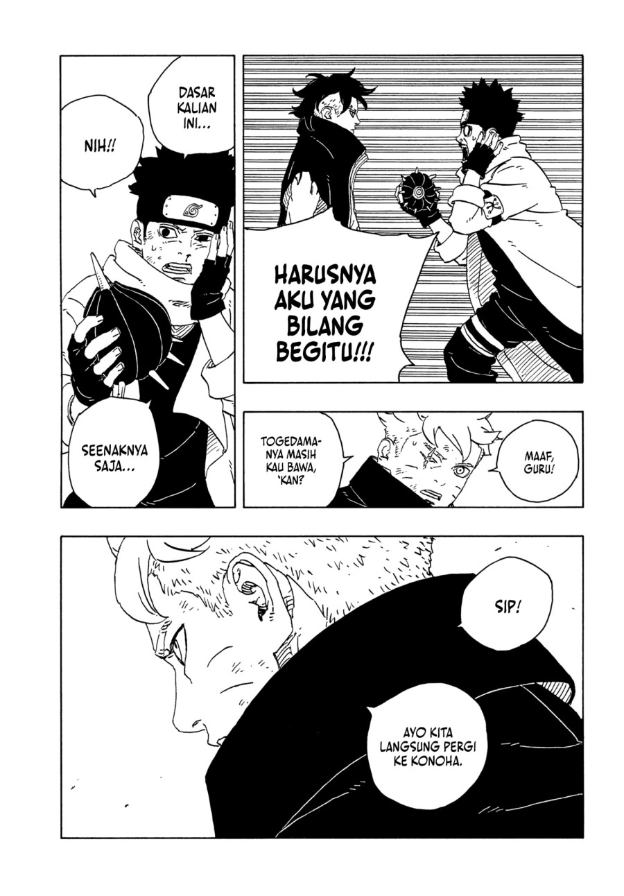 Boruto: Two Blue Vortex Chapter 24 - halaman 37