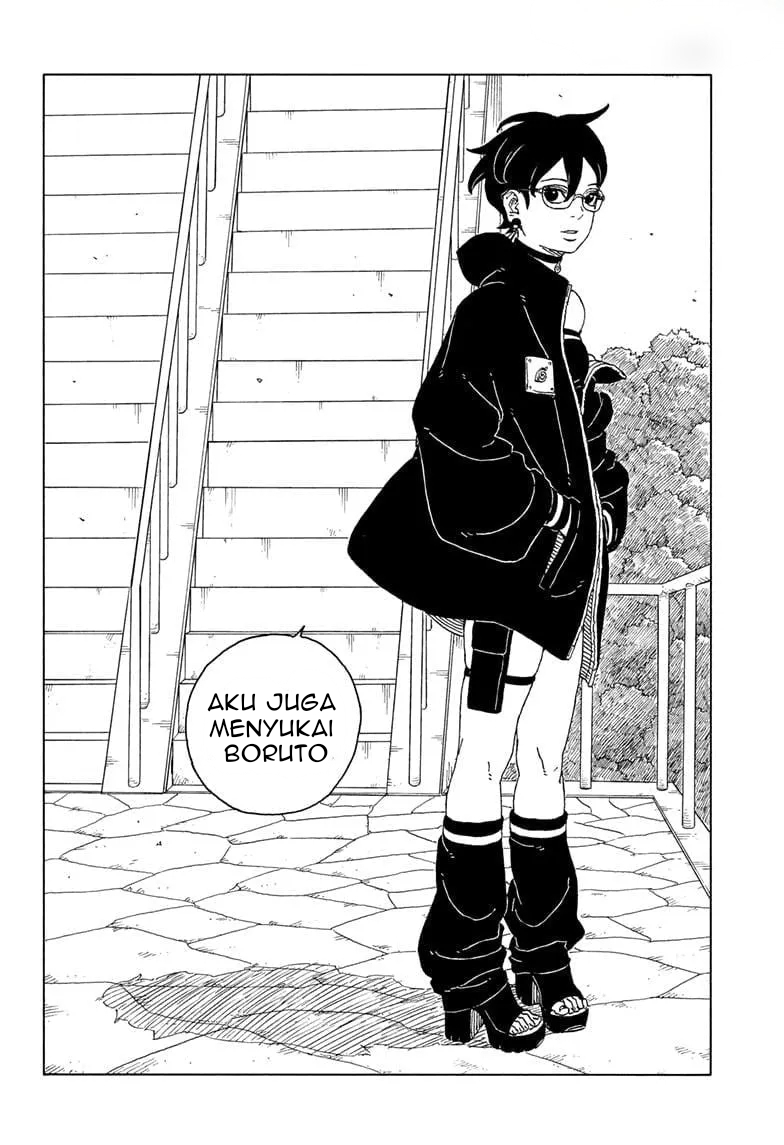 Boruto: Two Blue Vortex Chapter 25 - halaman 22