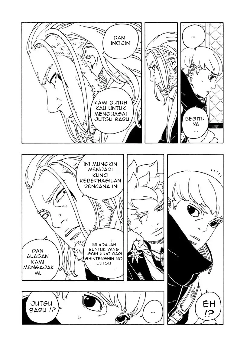 Boruto: Two Blue Vortex Chapter 27 - halaman 21
