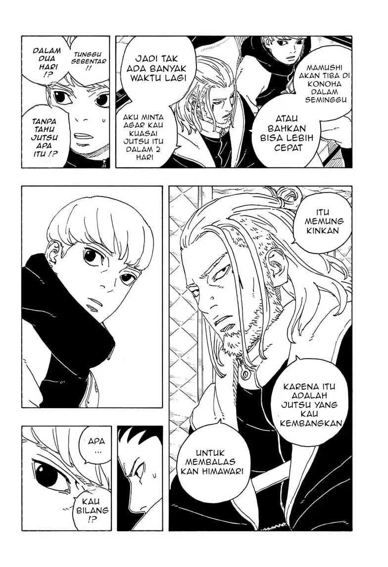 Boruto: Two Blue Vortex Chapter 27 - halaman 22