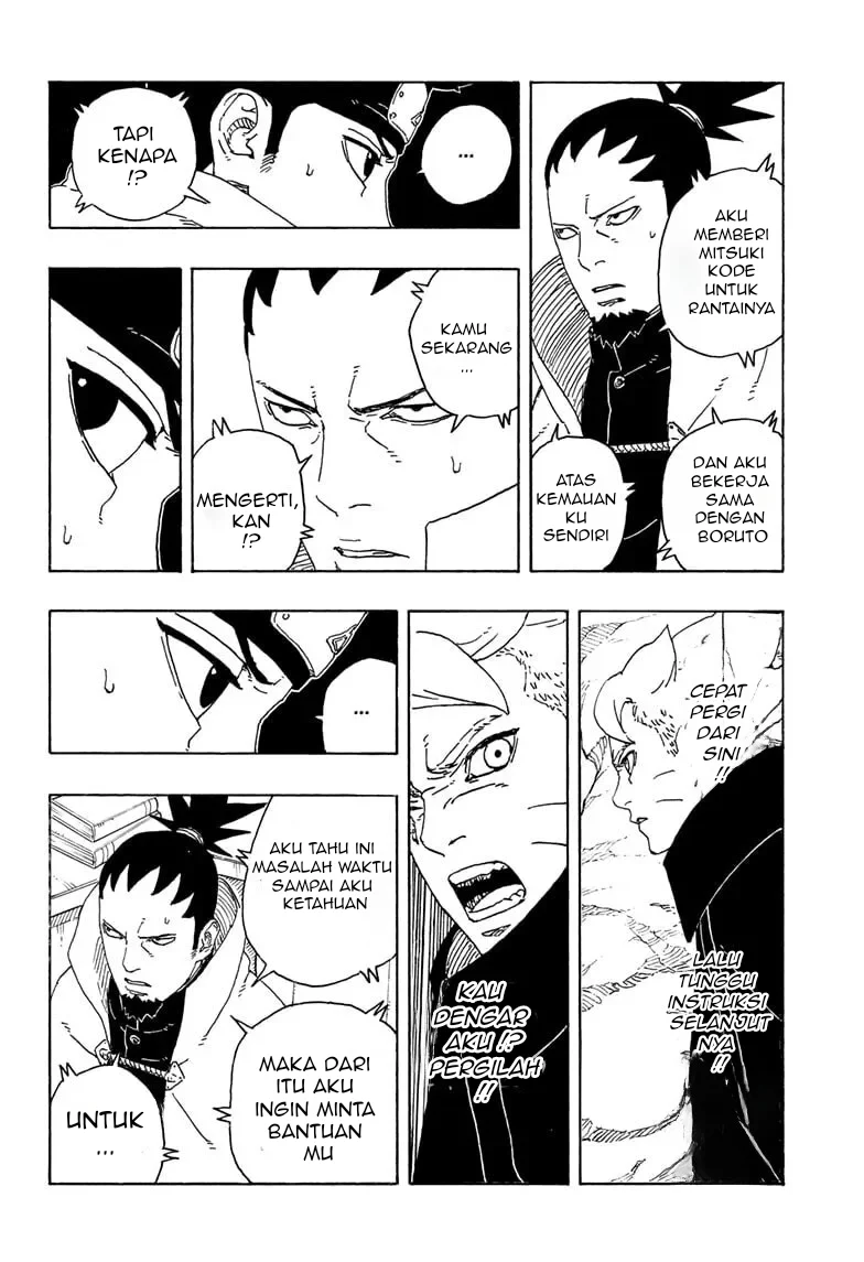 Boruto: Two Blue Vortex Chapter 27 - halaman 32