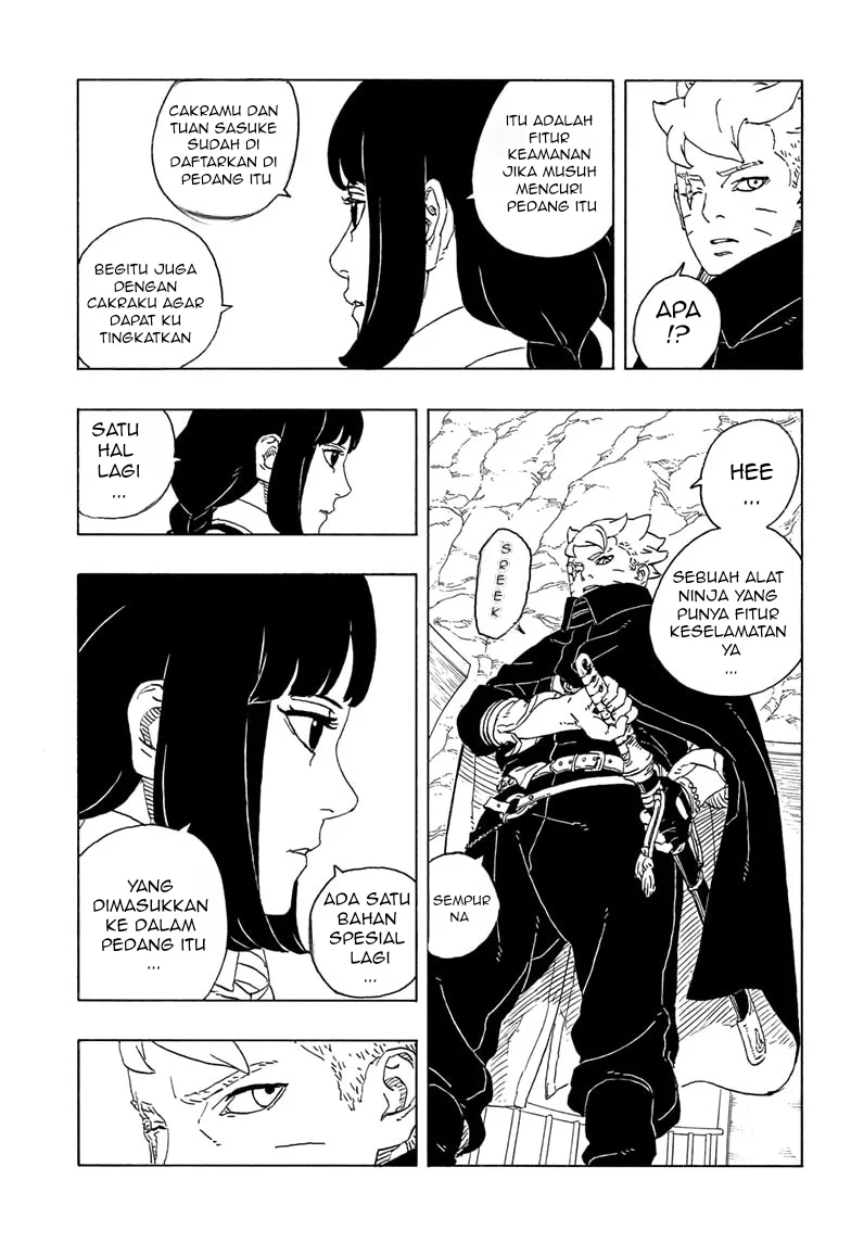 Boruto: Two Blue Vortex Chapter 28 - halaman 11