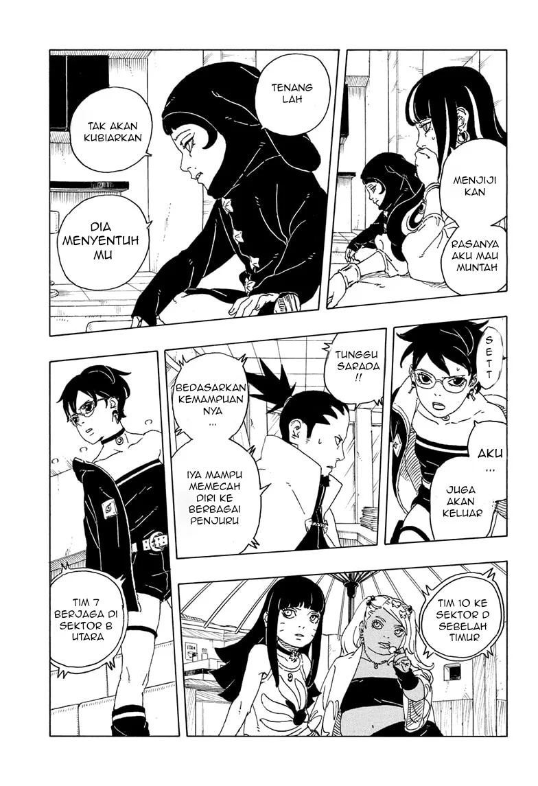Boruto: Two Blue Vortex Chapter 28 - halaman 31