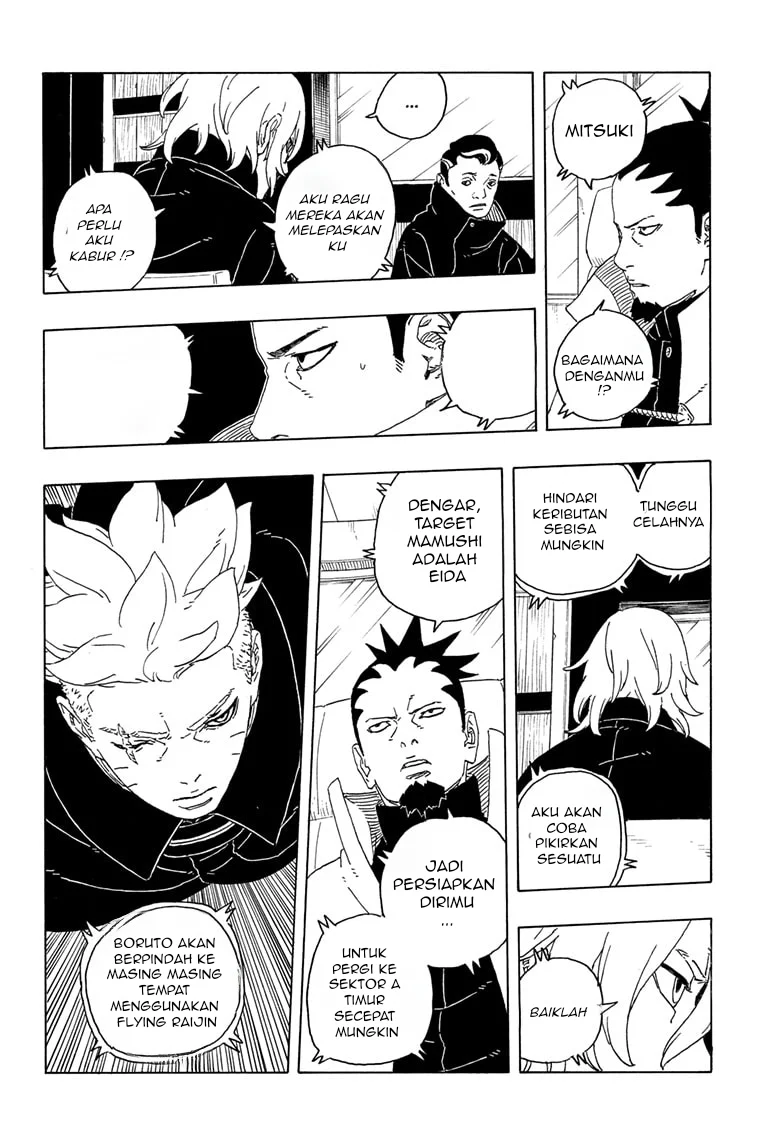 Boruto: Two Blue Vortex Chapter 28 - halaman 32