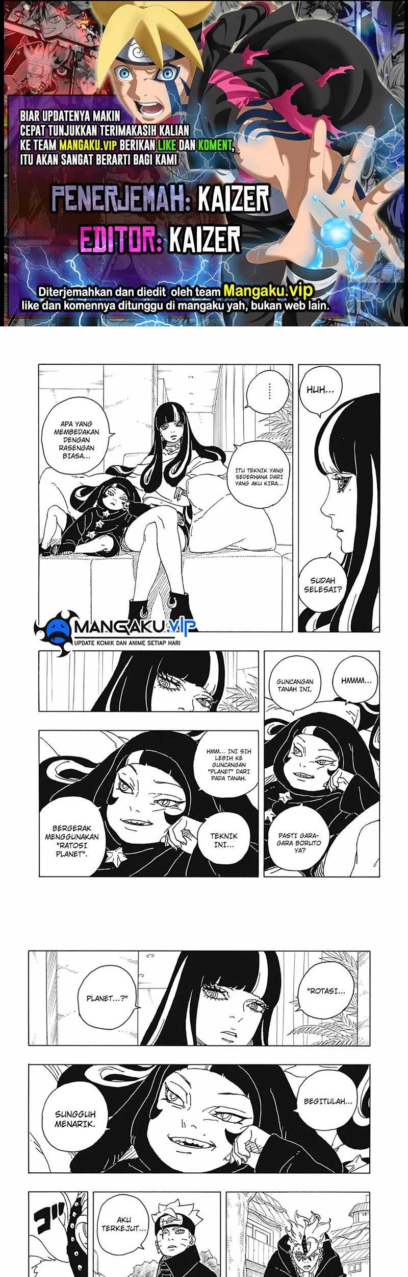 Boruto: Two Blue Vortex Chapter 3 - halaman 13