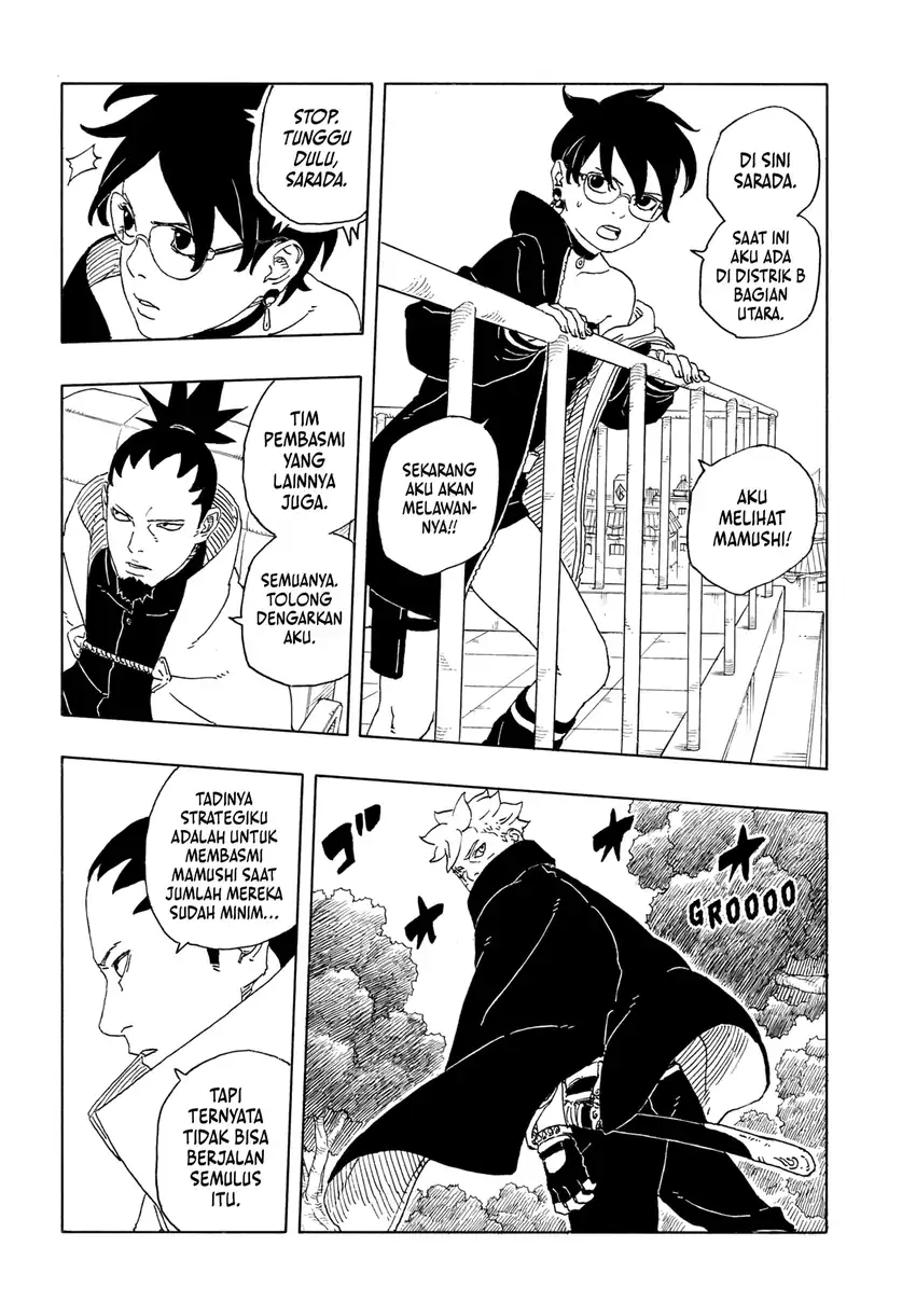 Boruto: Two Blue Vortex Chapter 30 - halaman 16