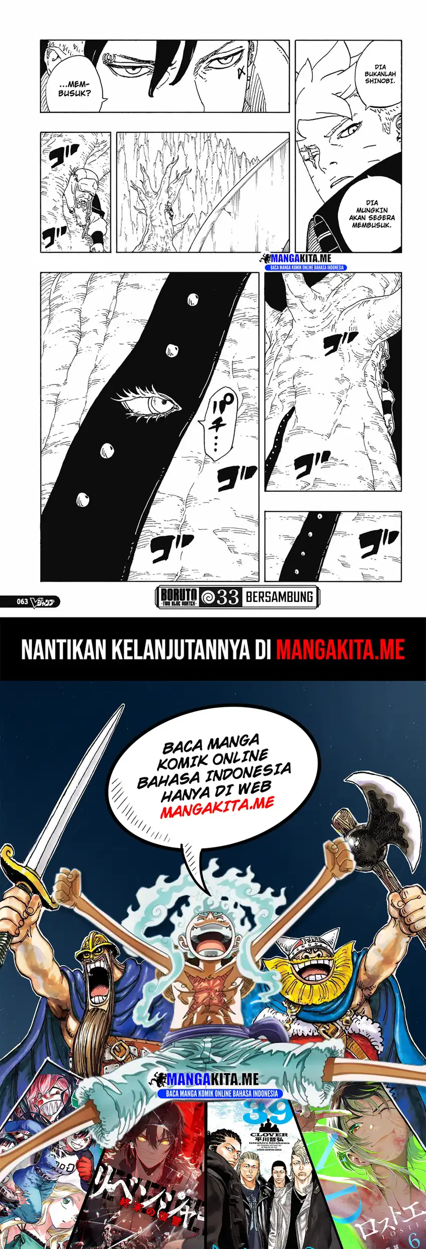 Boruto: Two Blue Vortex Chapter 33 - halaman 41