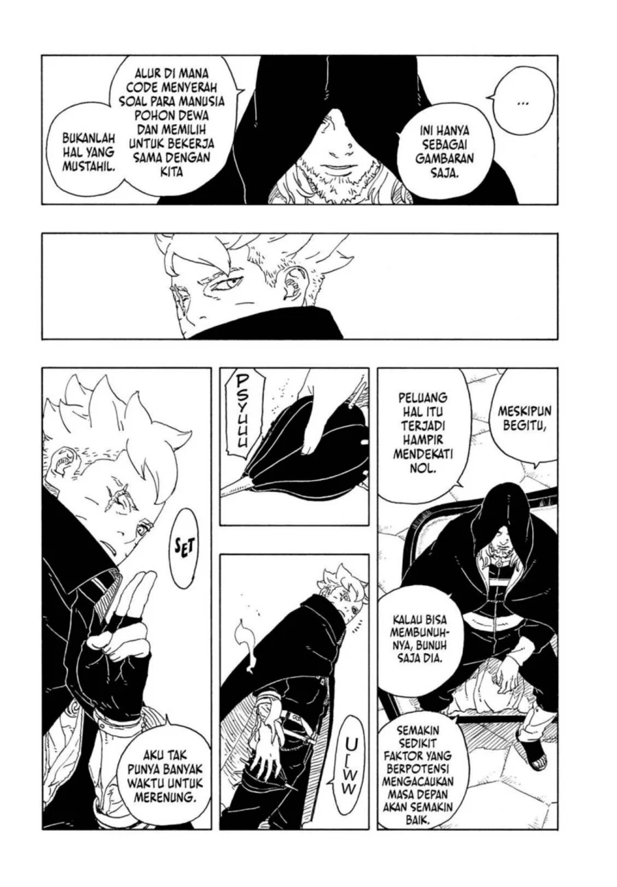 Boruto: Two Blue Vortex Chapter 34 - halaman 10