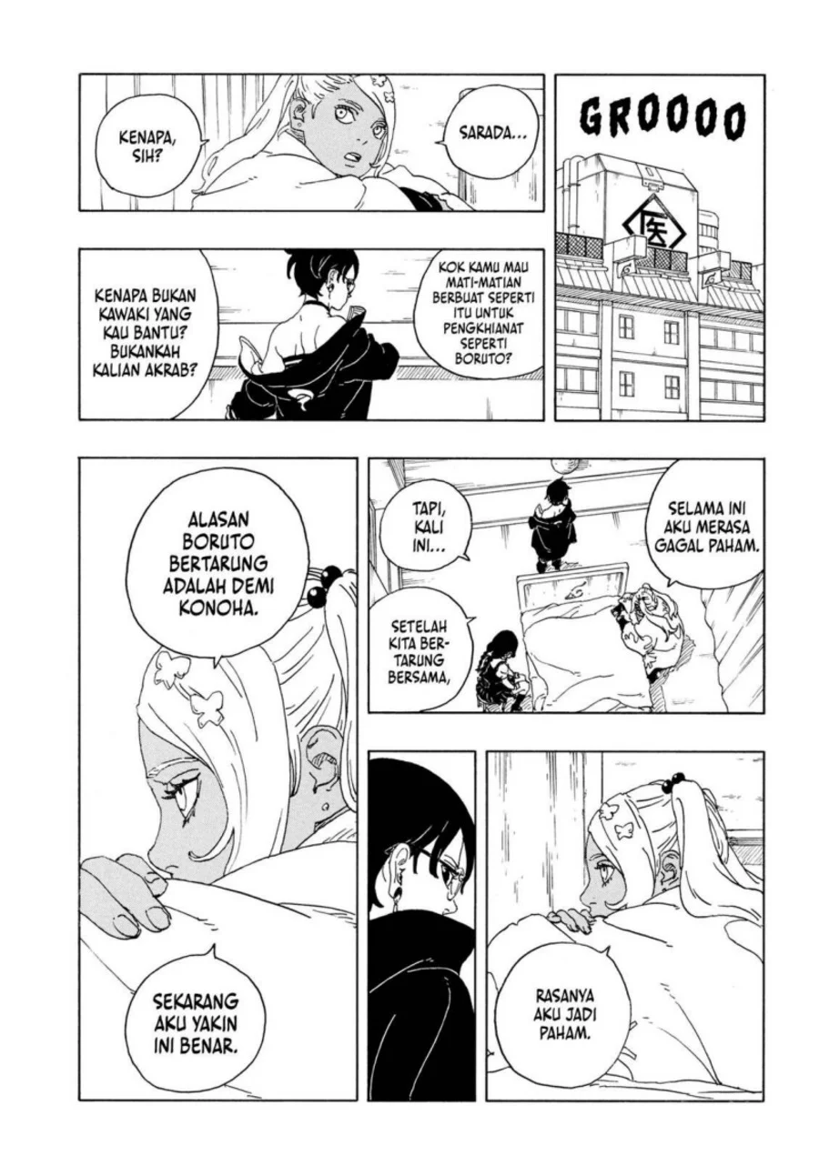 Boruto: Two Blue Vortex Chapter 34 - halaman 31