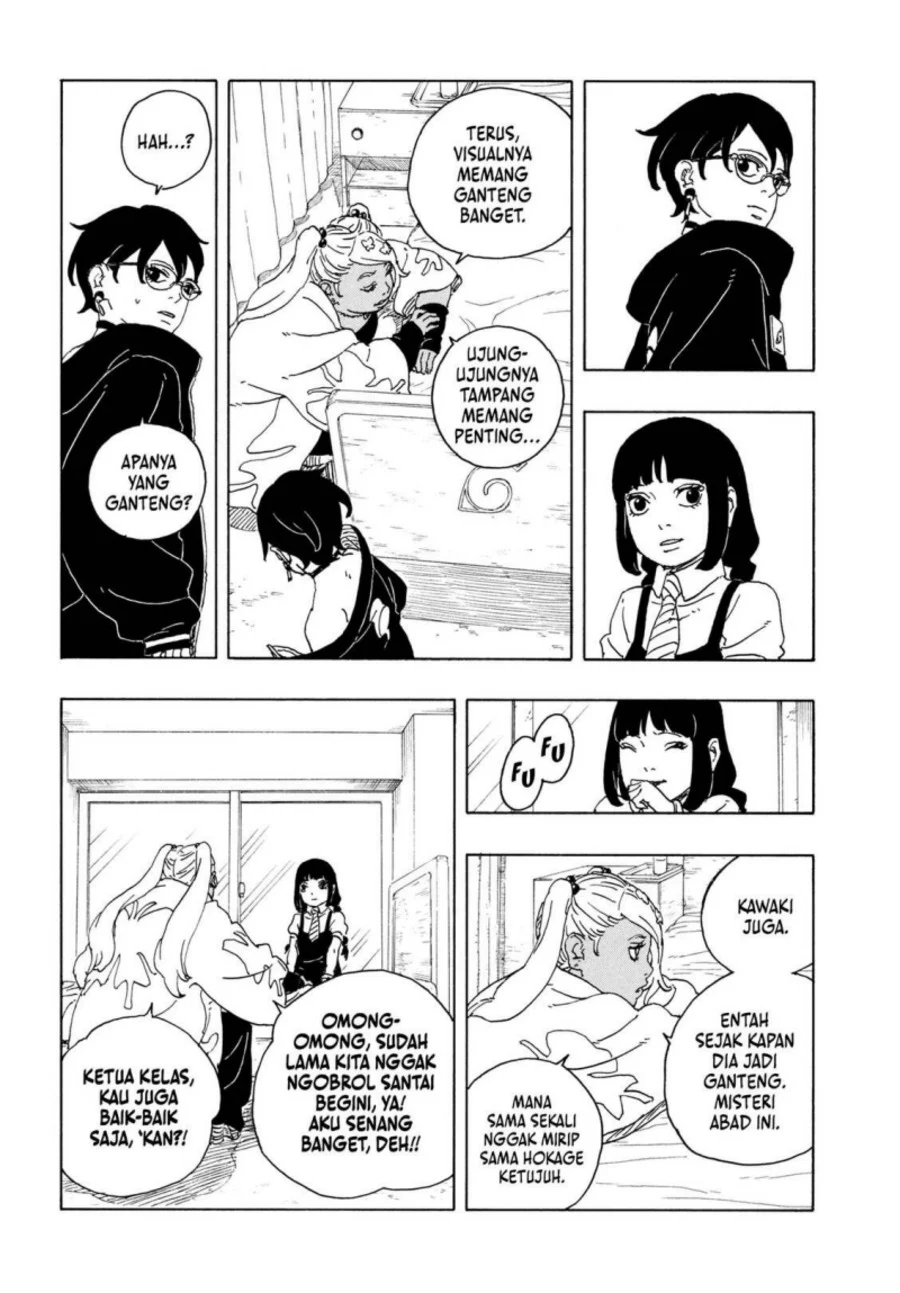 Boruto: Two Blue Vortex Chapter 34 - halaman 32