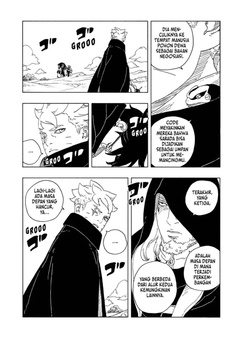 Boruto: Two Blue Vortex Chapter 34 - halaman 9