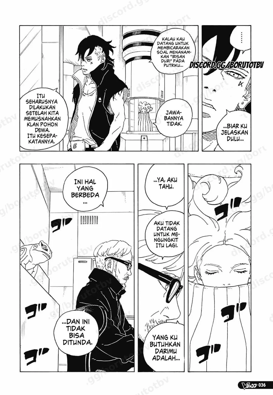 Boruto: Two Blue Vortex Chapter 35 - halaman 21