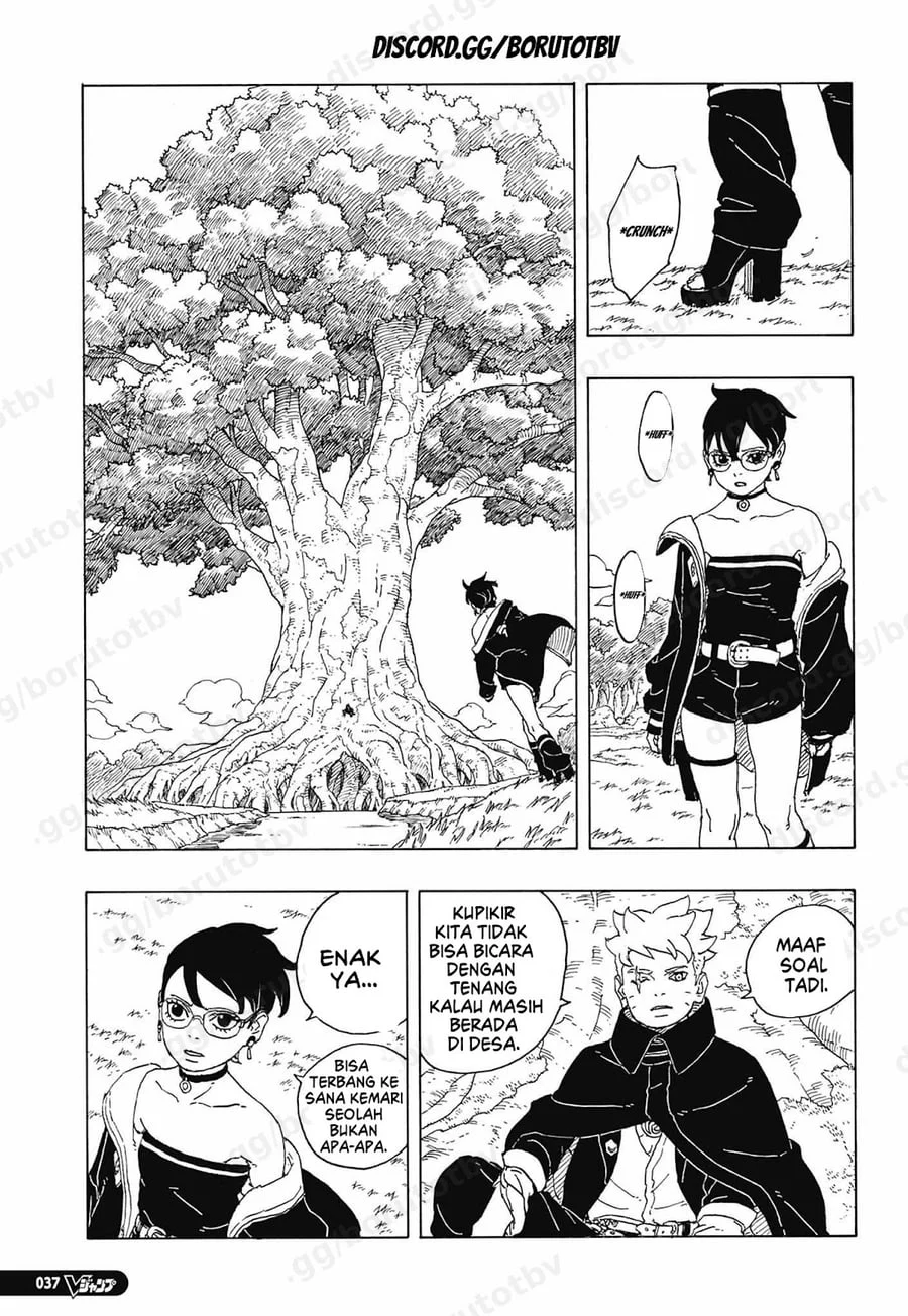 Boruto: Two Blue Vortex Chapter 35 - halaman 22