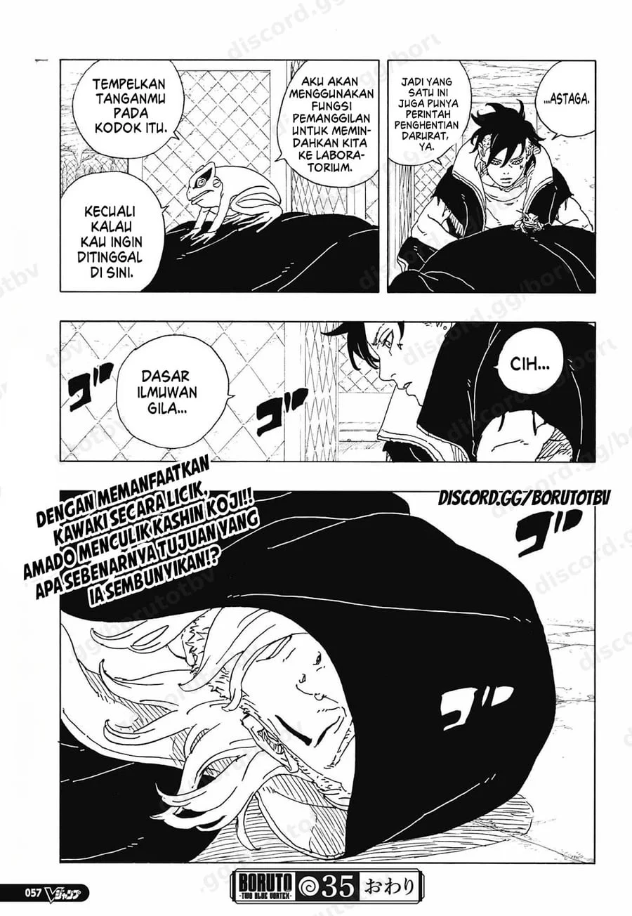 Boruto: Two Blue Vortex Chapter 35 - halaman 39