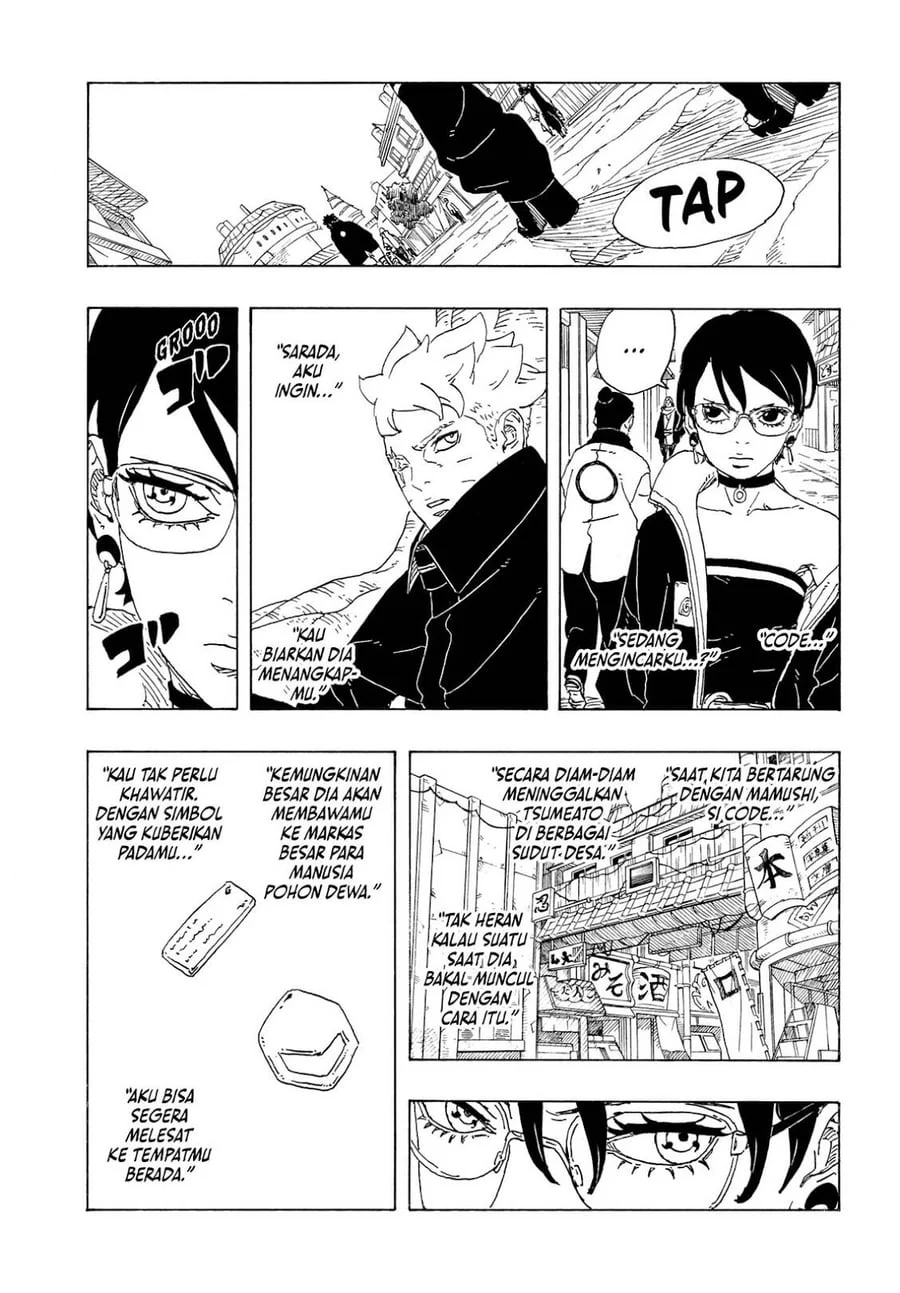 Boruto: Two Blue Vortex Chapter 36 - halaman 33