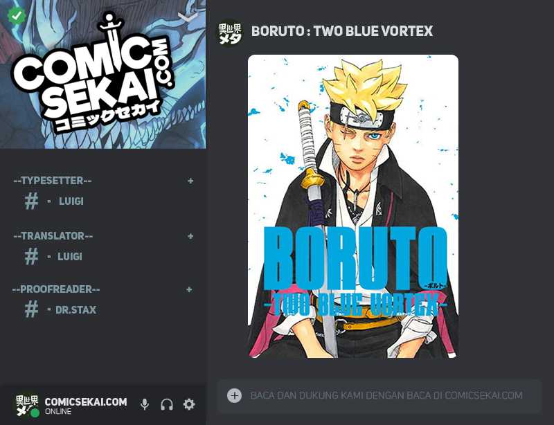 Boruto: Two Blue Vortex Chapter 4 - halaman 1