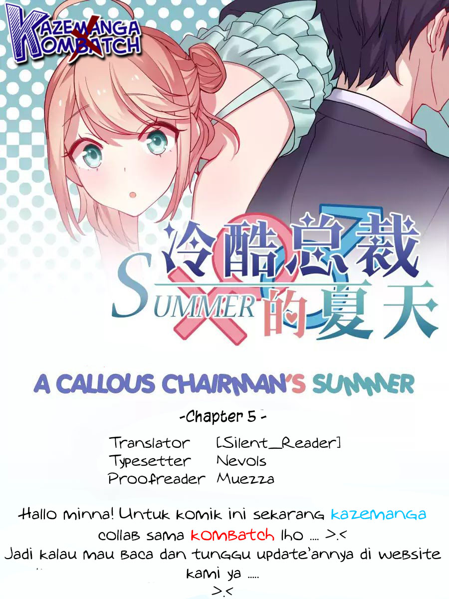 Boss's Very Hot Summer Chapter 5 - halaman 1