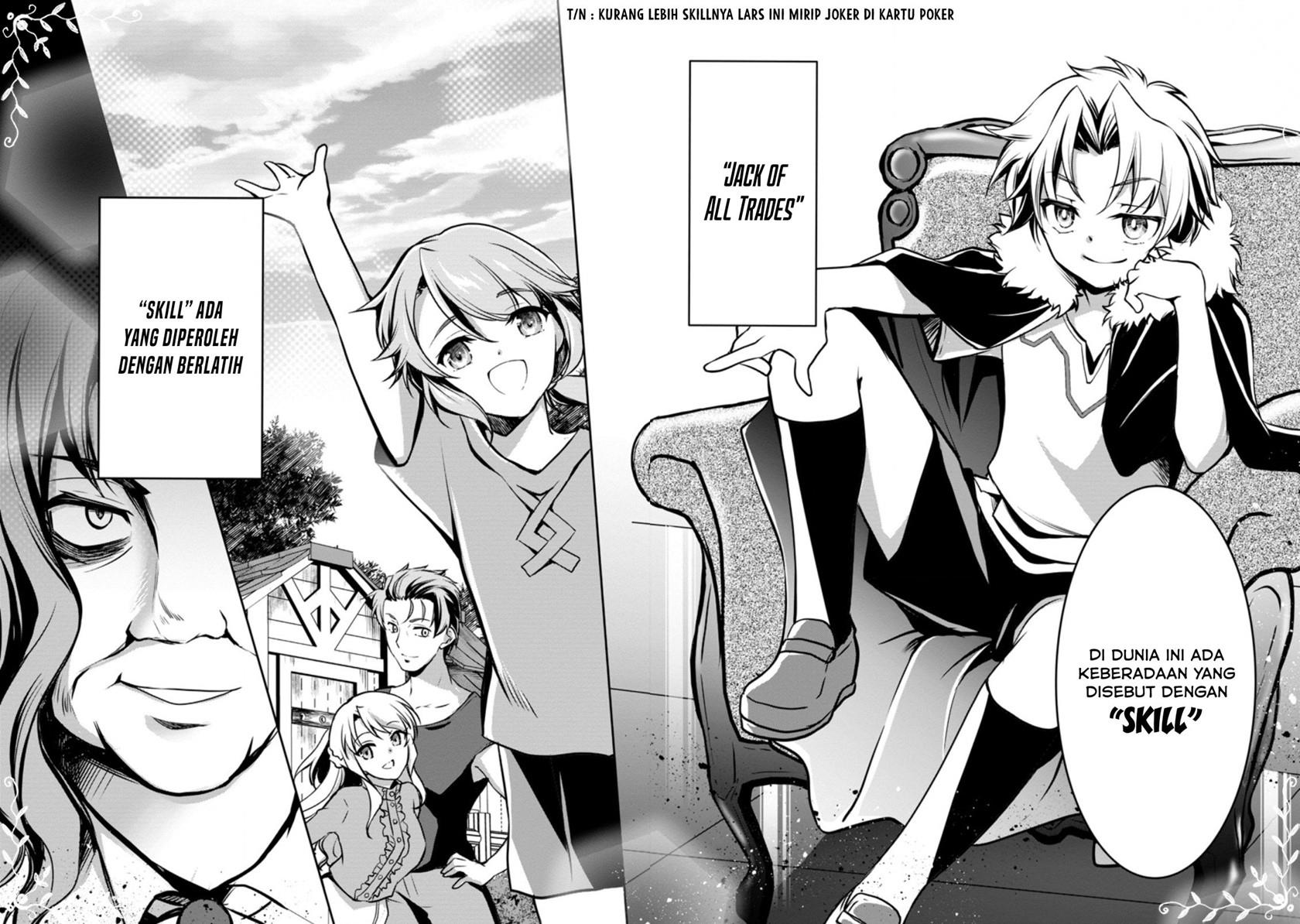 Botsuraku Kizoku no Ore ga Hazure(?) Skill "Chou Kiyoubinbou" de Daikenja to Yobareru made Chapter 1 - halaman 5