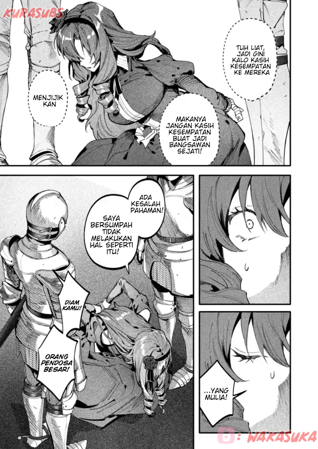 Botsuraku Reijo no Akuto Sanka Chapter 1 - halaman 16