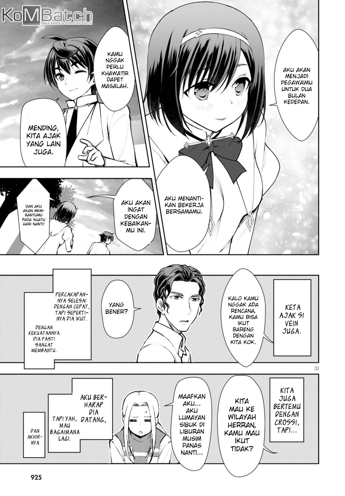 Botsuraku Yotei nanode, Kaji Shokunin wo Mezasu Chapter 11 - halaman 34