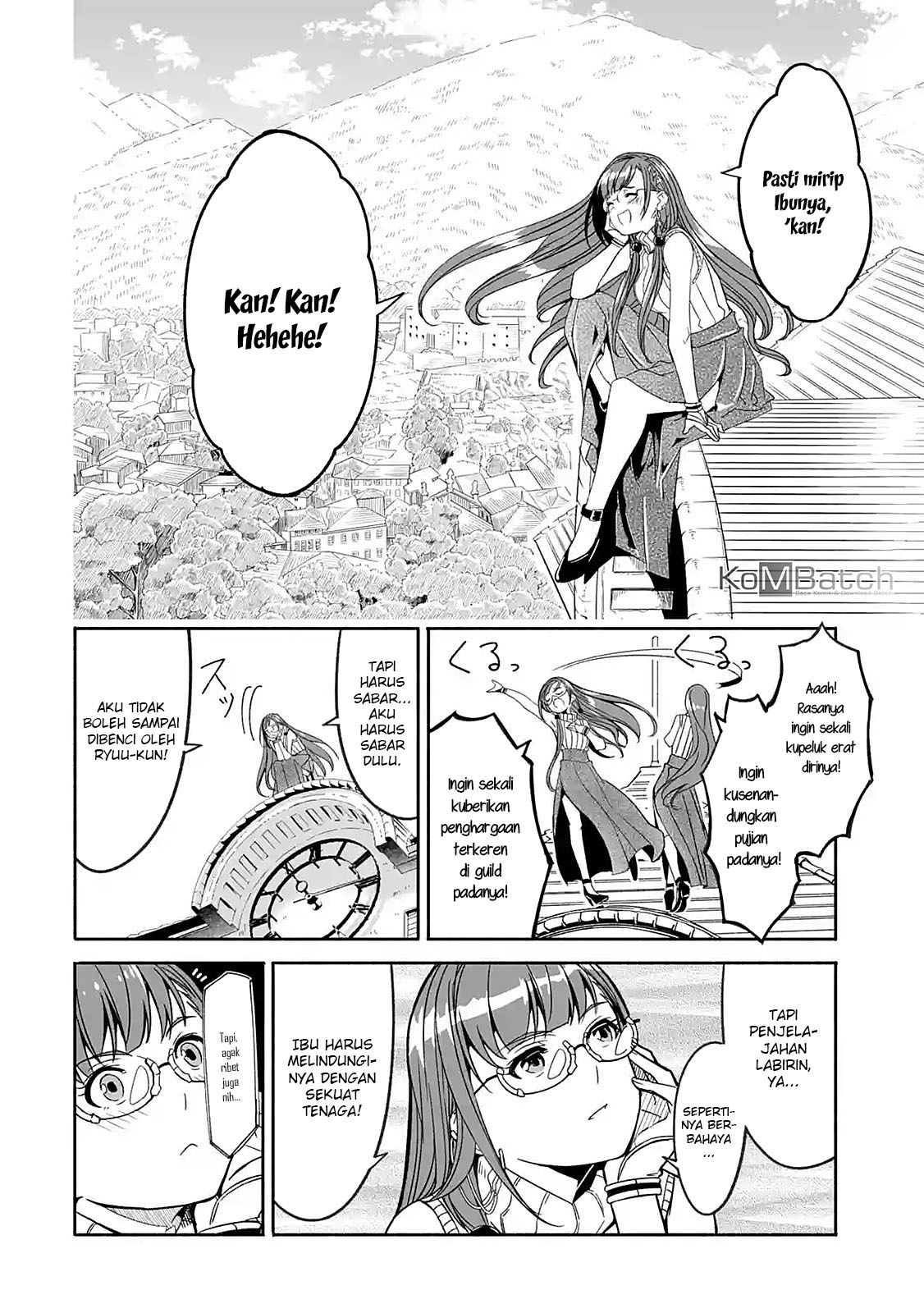 Bouken ni, Tsuitekonaide Okaasan!: Chouka Hogo na Saikyou Dragon ni Sodaterareta Musuko, Hahaoya Douhan de Boukensha ni Naru Chapter 4.1 - halaman 12
