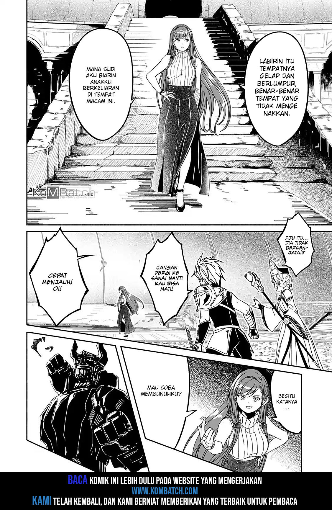 Bouken ni, Tsuitekonaide Okaasan!: Chouka Hogo na Saikyou Dragon ni Sodaterareta Musuko, Hahaoya Douhan de Boukensha ni Naru Chapter 4.2 - halaman 2