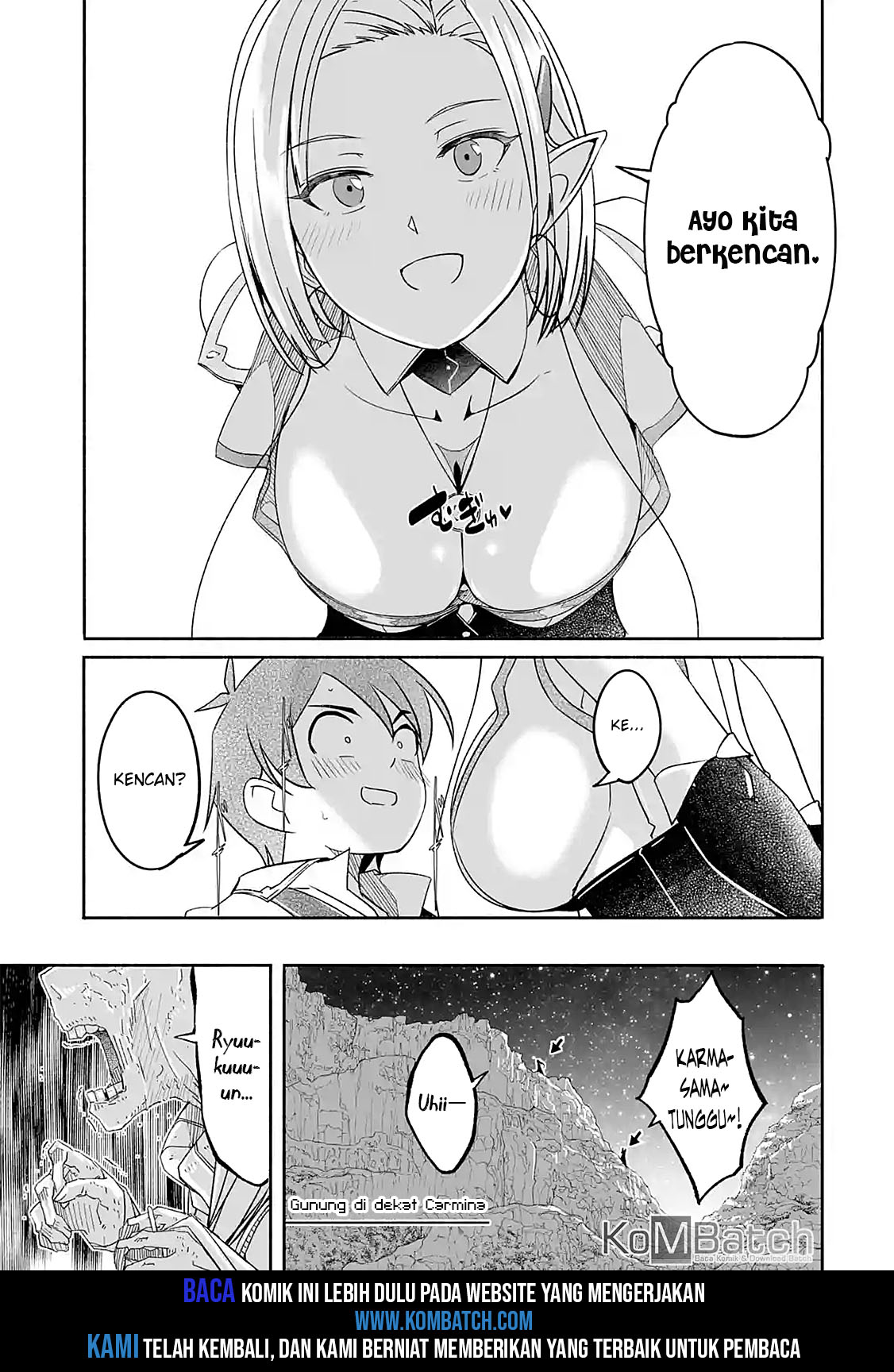 Bouken ni, Tsuitekonaide Okaasan!: Chouka Hogo na Saikyou Dragon ni Sodaterareta Musuko, Hahaoya Douhan de Boukensha ni Naru Chapter 5.1 - halaman 18