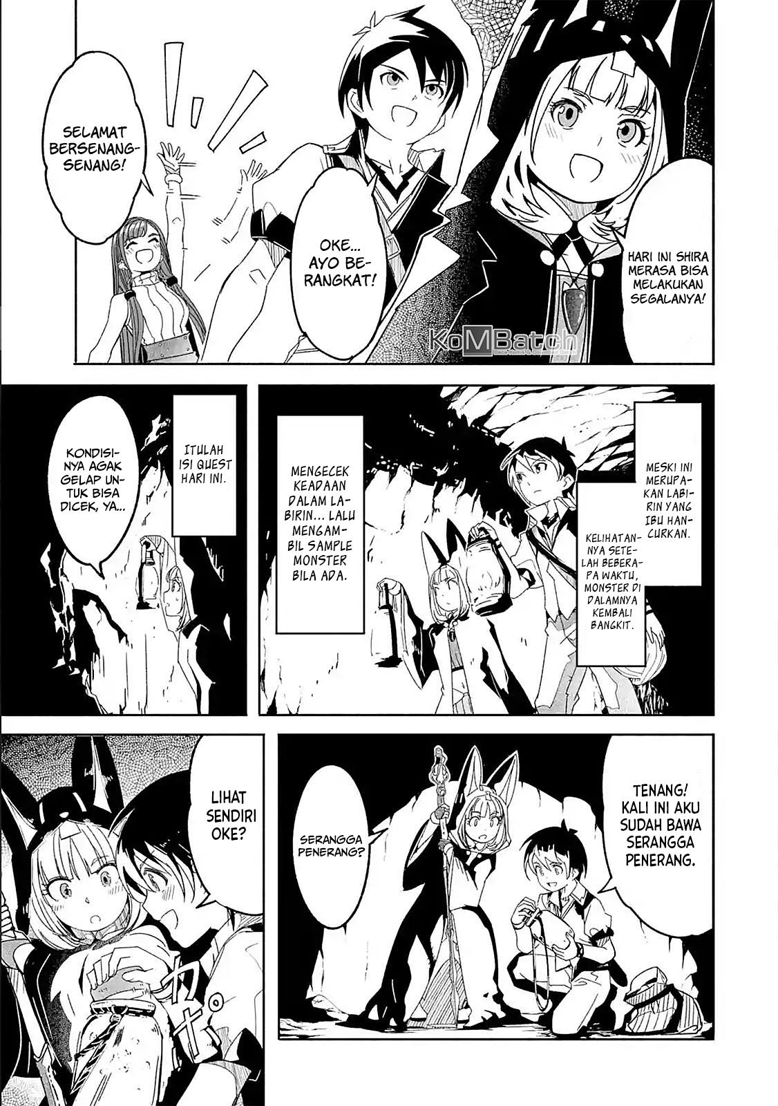 Bouken ni, Tsuitekonaide Okaasan!: Chouka Hogo na Saikyou Dragon ni Sodaterareta Musuko, Hahaoya Douhan de Boukensha ni Naru Chapter 6.1 - halaman 7