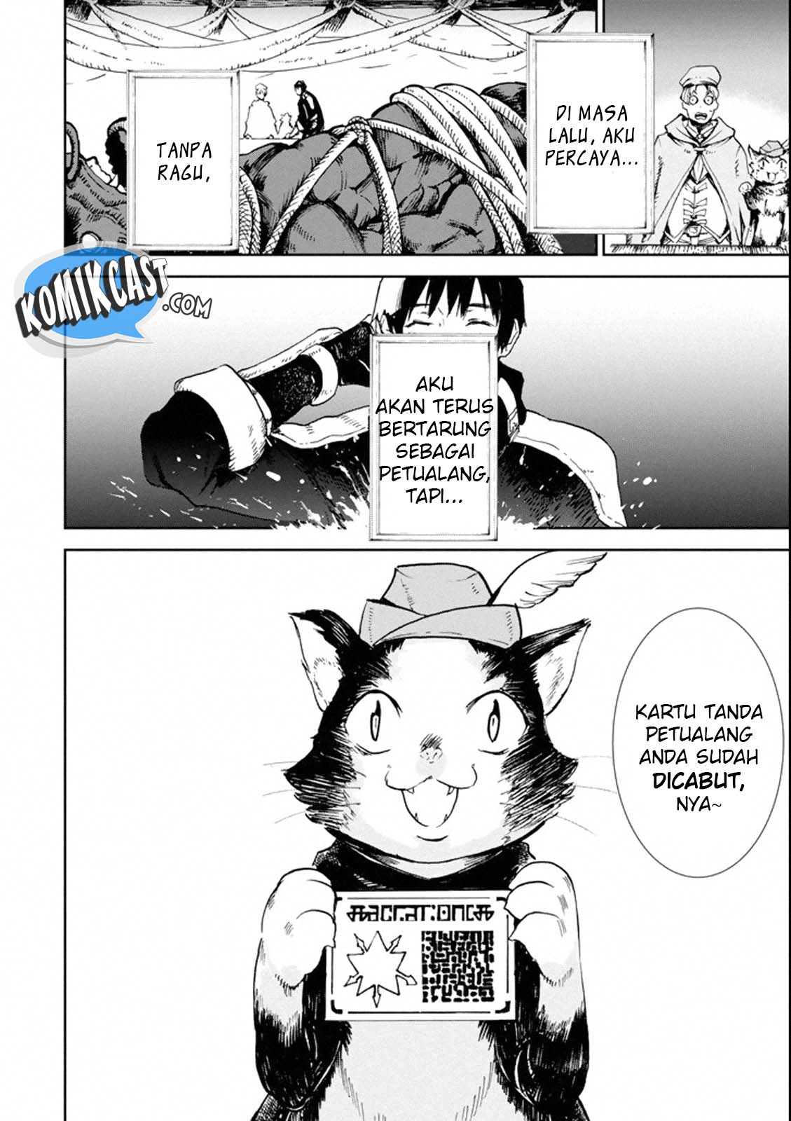 Boukensha License o Hakudatsu Sareta Ossan Dakedo, Manamusume ga Dekita no de Nonbiri Jinsei Chapter 1.1 - halaman 7