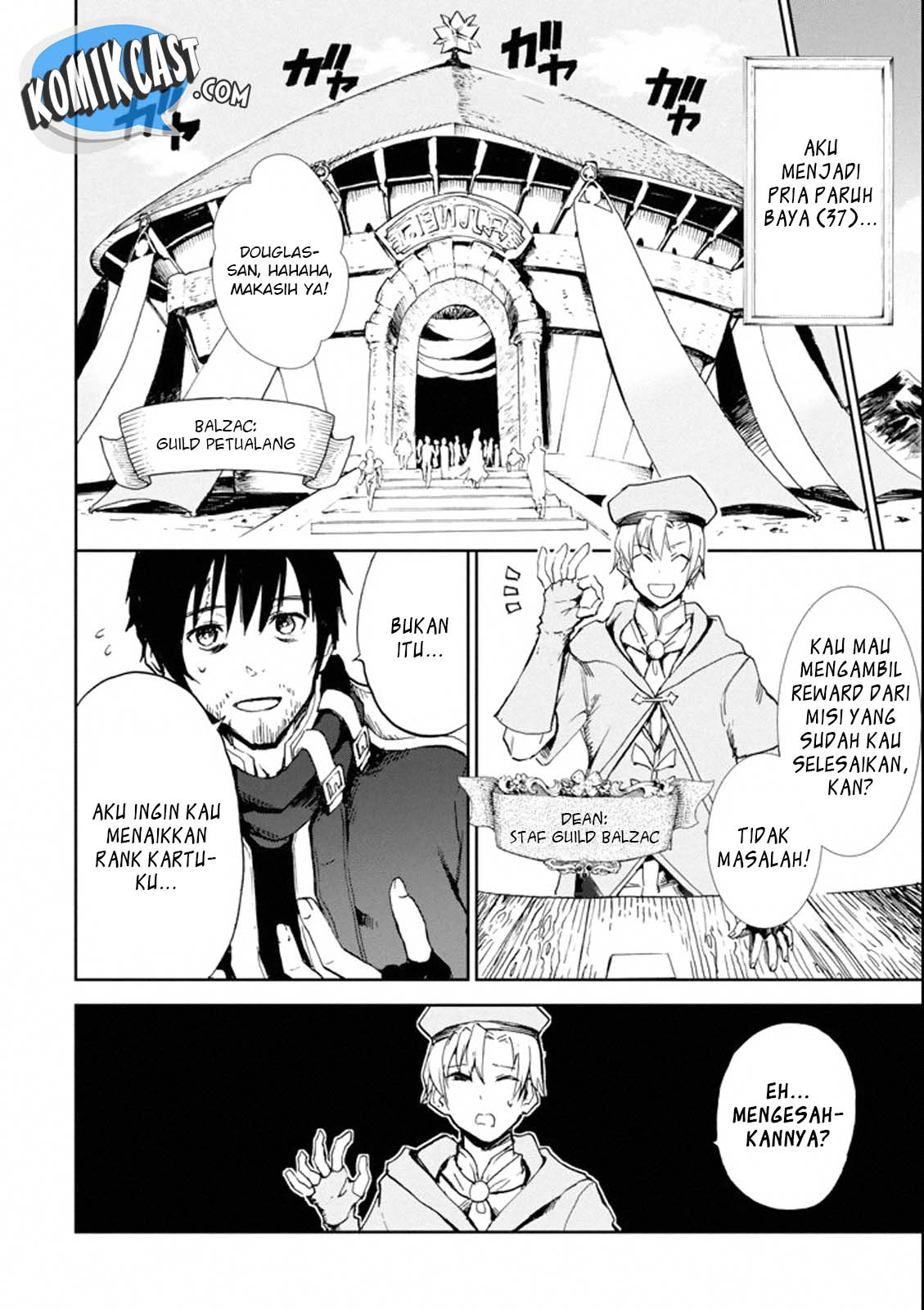 Boukensha License o Hakudatsu Sareta Ossan Dakedo, Manamusume ga Dekita no de Nonbiri Jinsei Chapter 1.1 - halaman 9