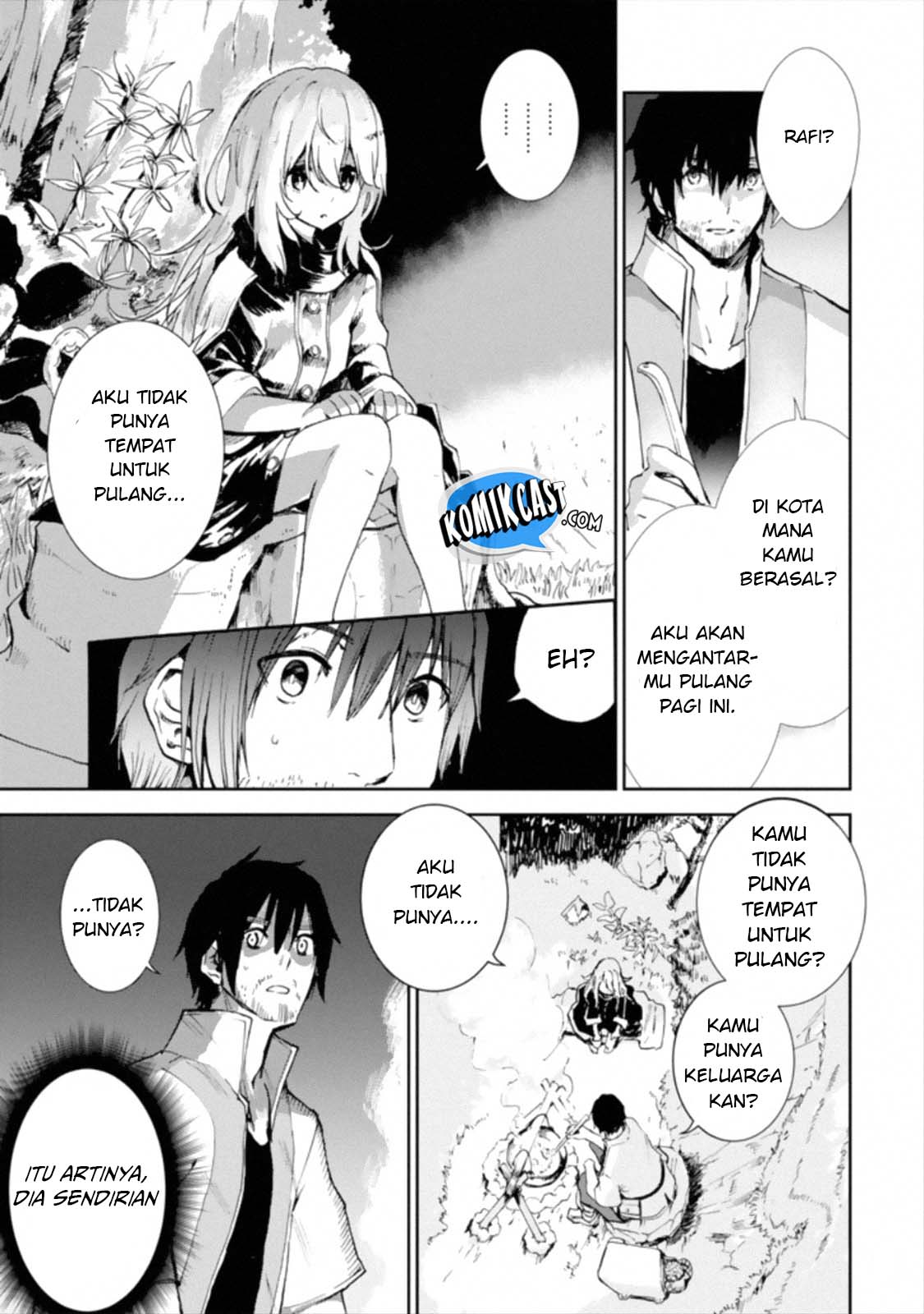 Boukensha License o Hakudatsu Sareta Ossan Dakedo, Manamusume ga Dekita no de Nonbiri Jinsei Chapter 1.5 - halaman 5