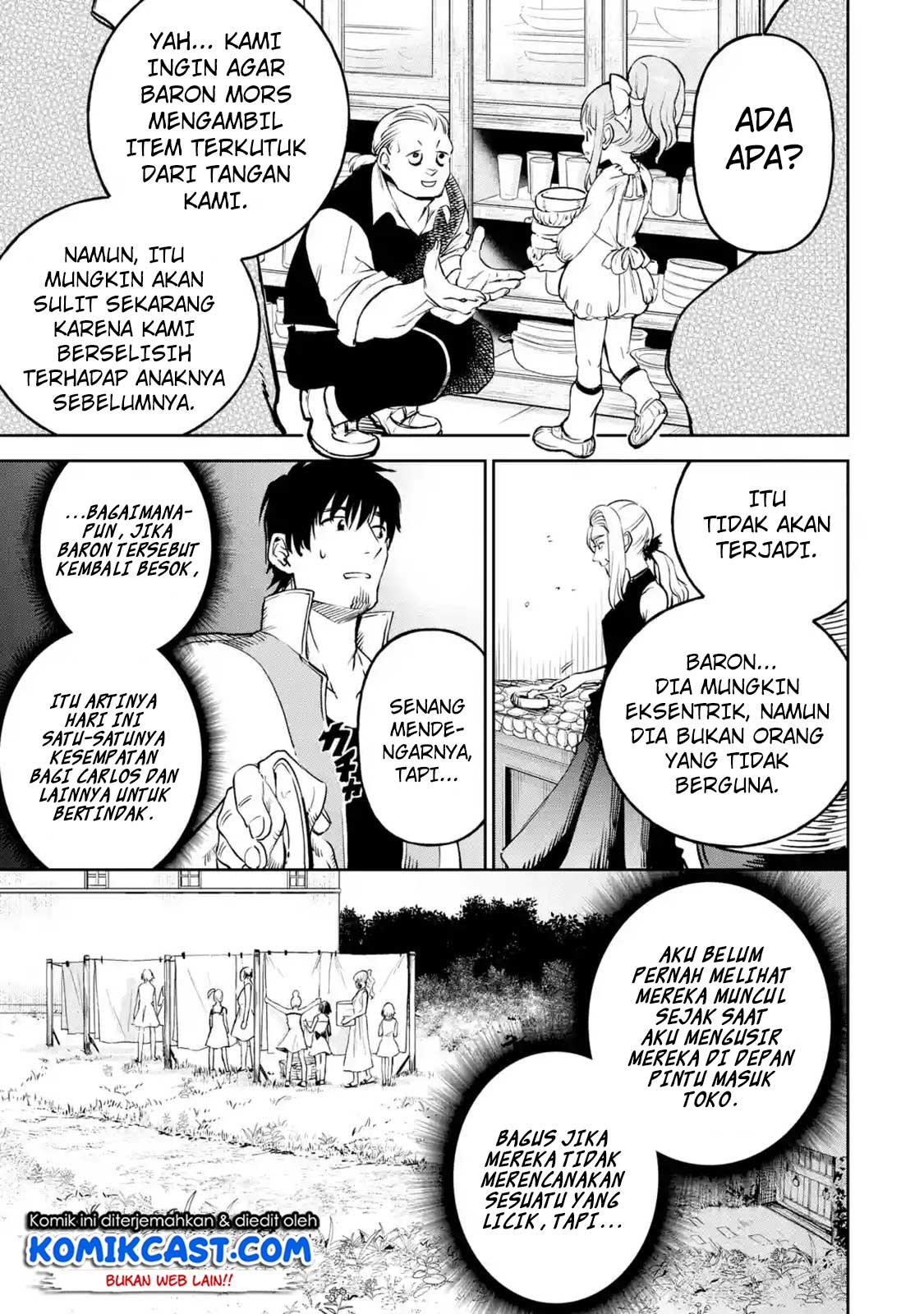 Boukensha License o Hakudatsu Sareta Ossan Dakedo, Manamusume ga Dekita no de Nonbiri Jinsei Chapter 10.3 - halaman 6