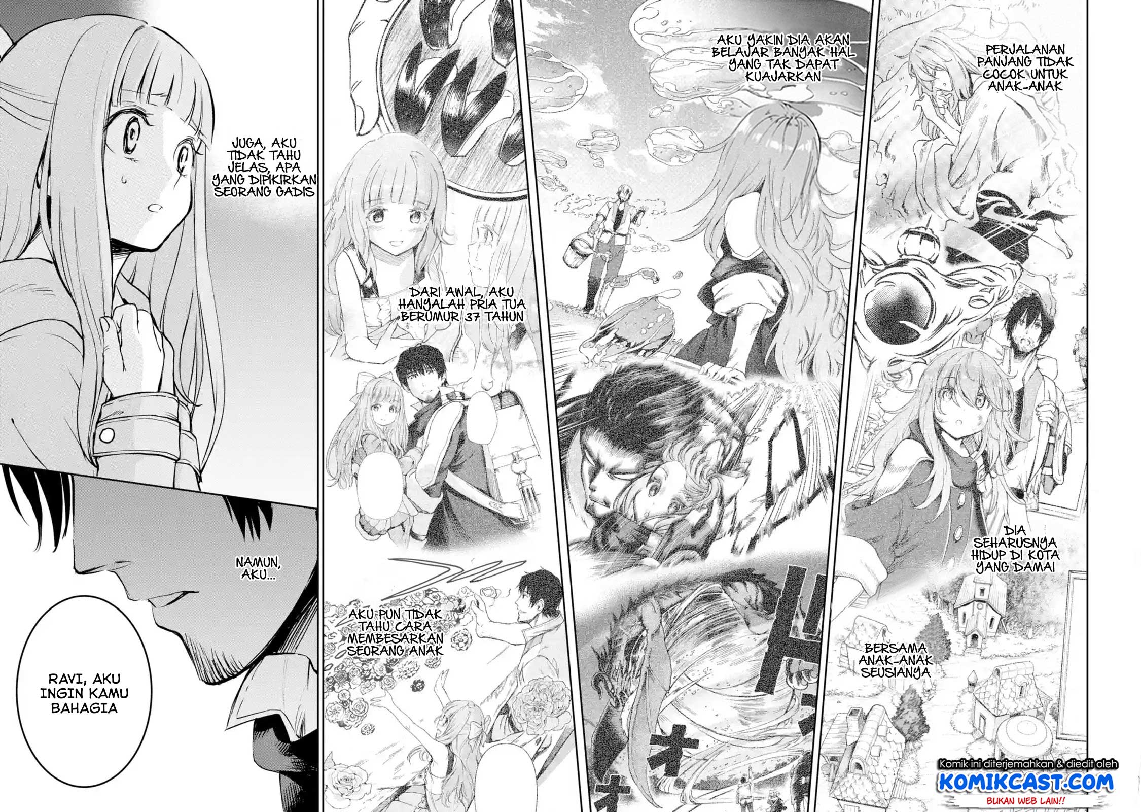 Boukensha License o Hakudatsu Sareta Ossan Dakedo, Manamusume ga Dekita no de Nonbiri Jinsei Chapter 11.5 - halaman 5