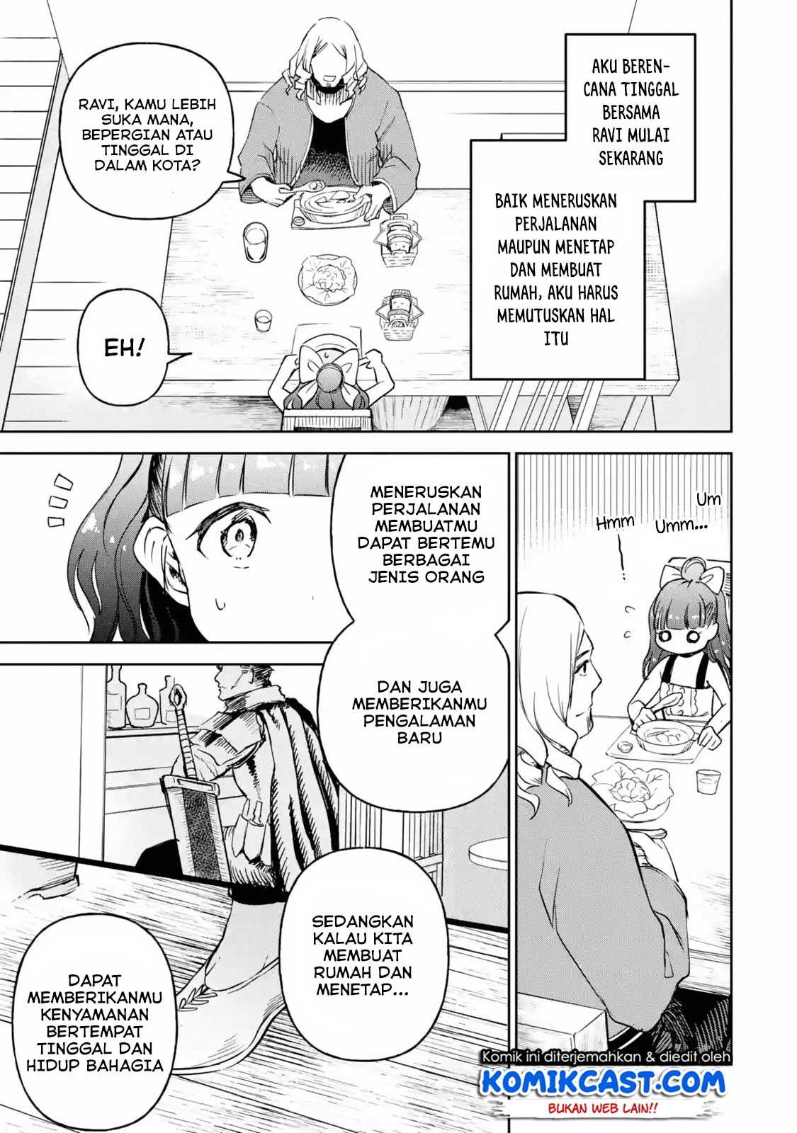 Boukensha License o Hakudatsu Sareta Ossan Dakedo, Manamusume ga Dekita no de Nonbiri Jinsei Chapter 12.5 - halaman 4