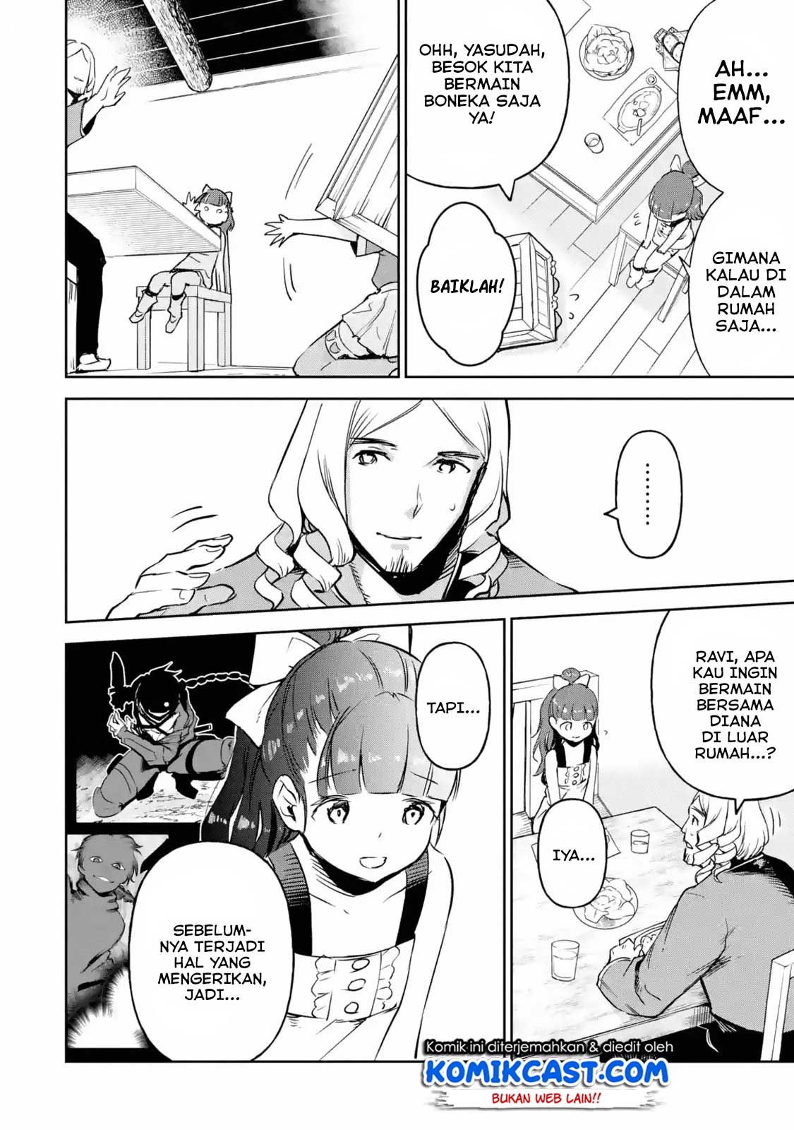 Boukensha License o Hakudatsu Sareta Ossan Dakedo, Manamusume ga Dekita no de Nonbiri Jinsei Chapter 12.5 - halaman 7