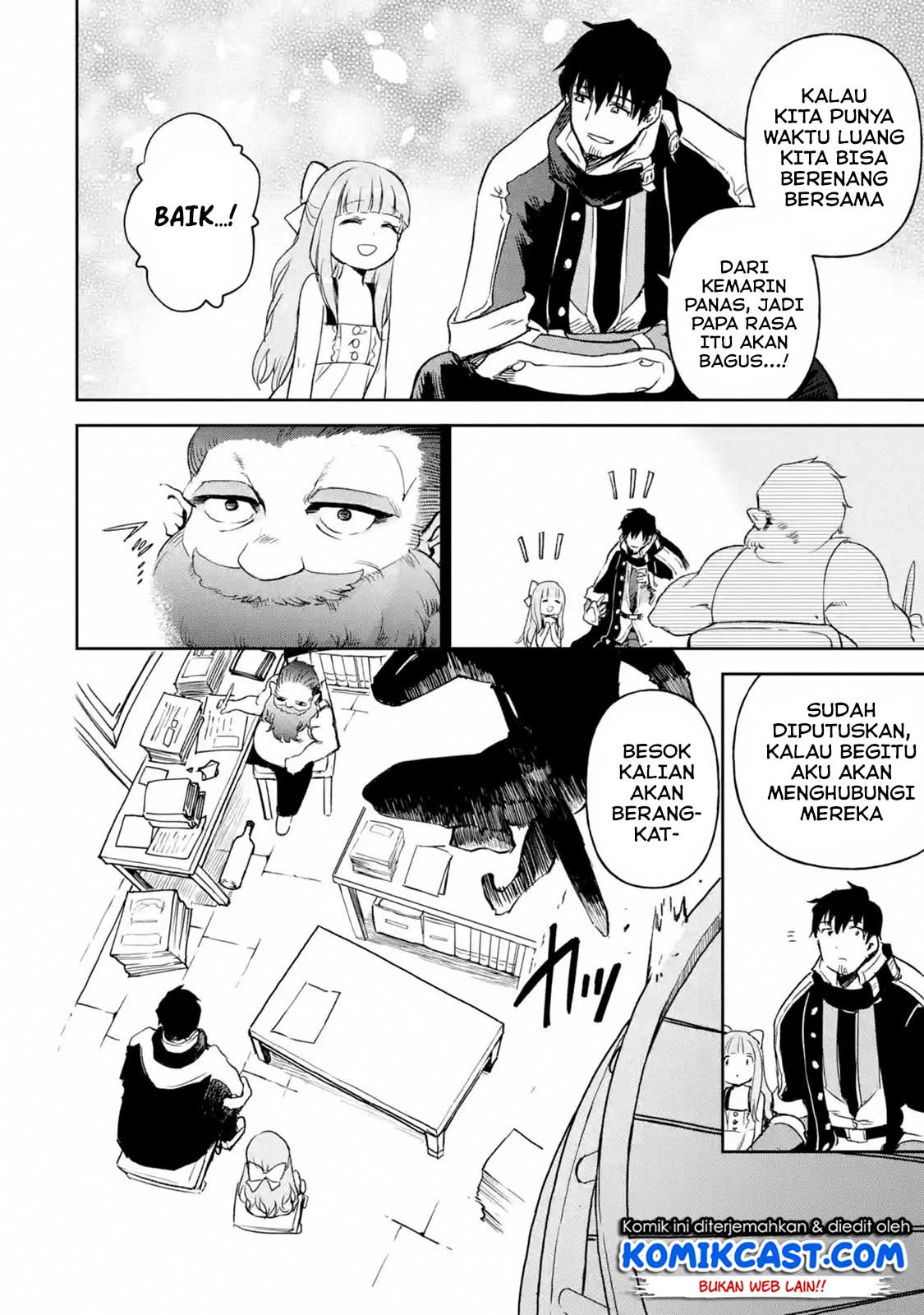 Boukensha License o Hakudatsu Sareta Ossan Dakedo, Manamusume ga Dekita no de Nonbiri Jinsei Chapter 13.3 - halaman 12