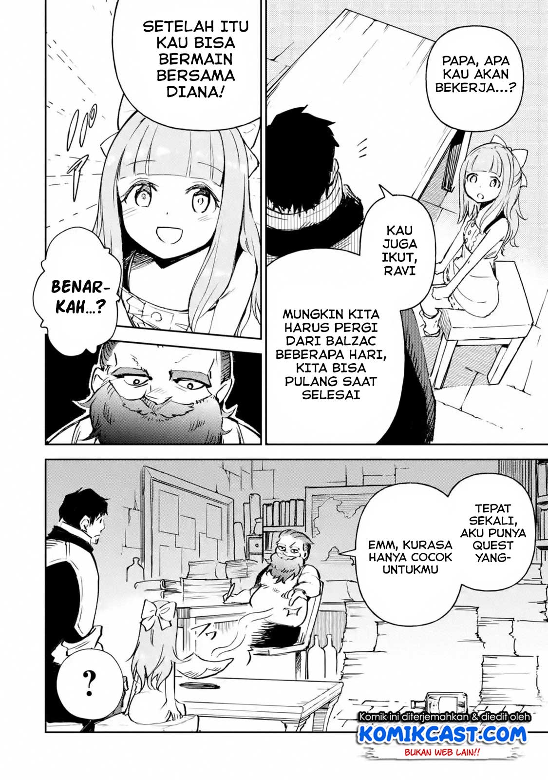 Boukensha License o Hakudatsu Sareta Ossan Dakedo, Manamusume ga Dekita no de Nonbiri Jinsei Chapter 13.3 - halaman 6