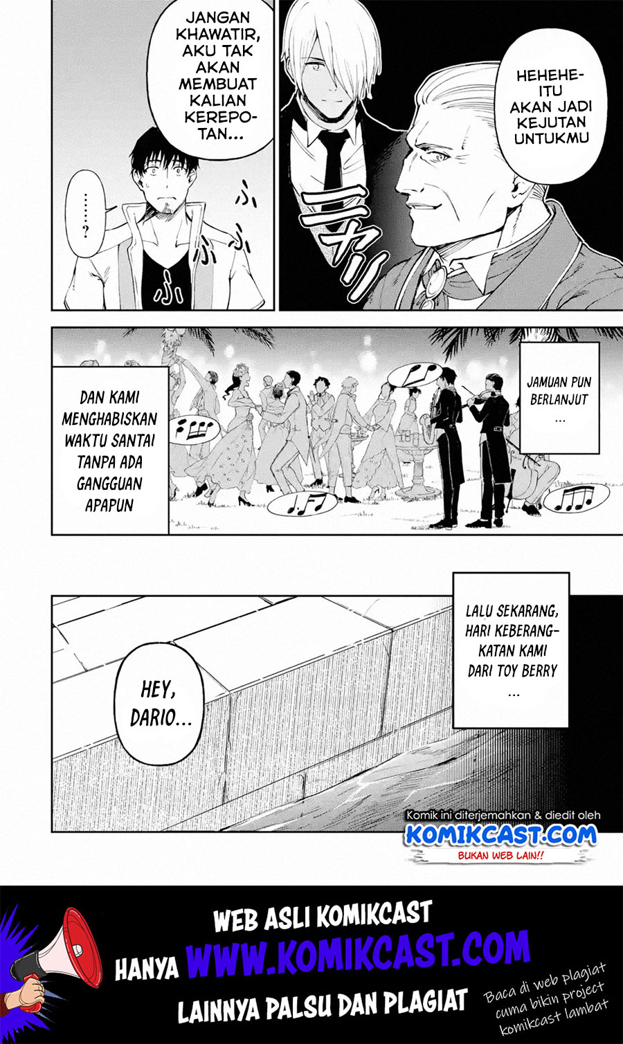 Boukensha License o Hakudatsu Sareta Ossan Dakedo, Manamusume ga Dekita no de Nonbiri Jinsei Chapter 17.3 - halaman 3