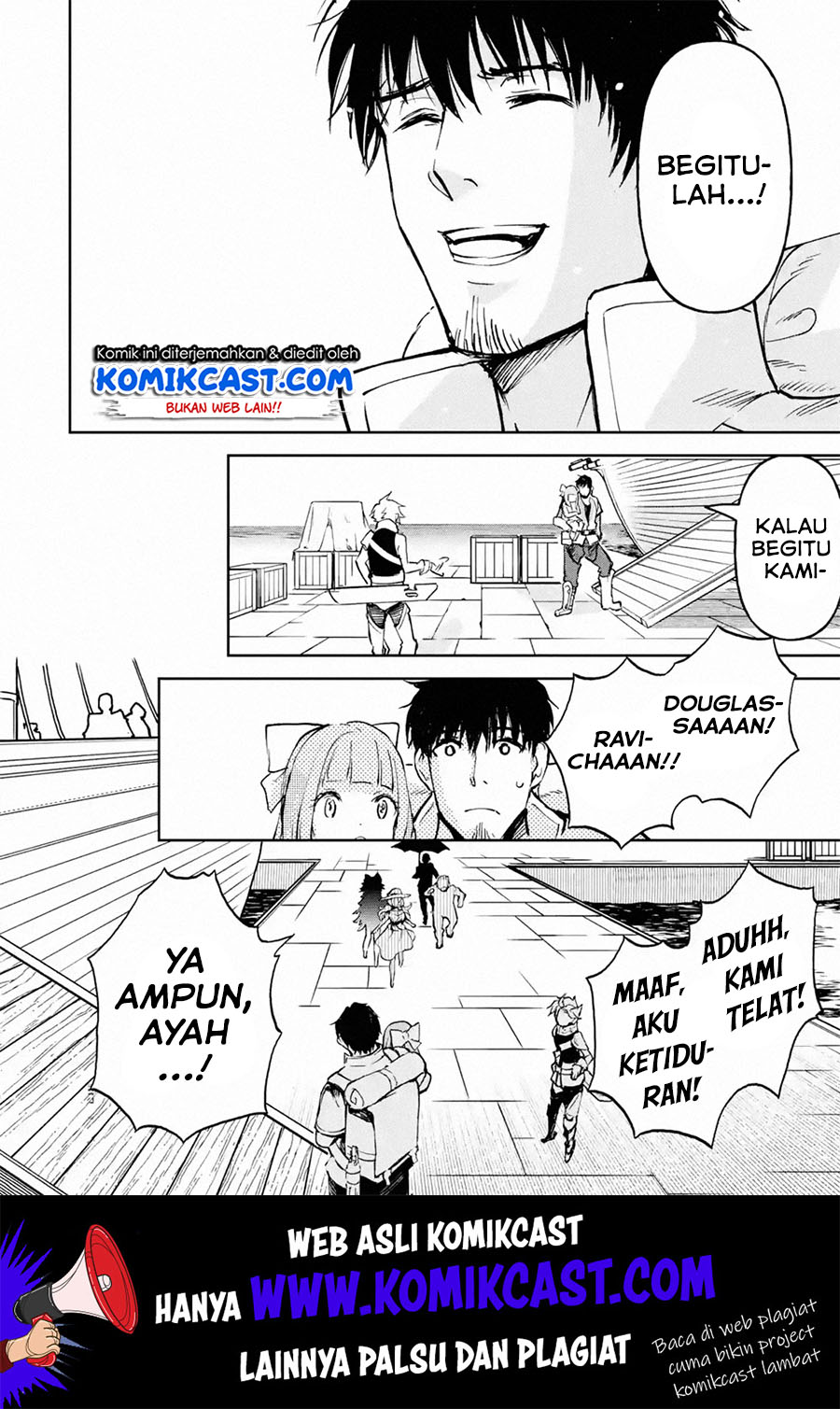 Boukensha License o Hakudatsu Sareta Ossan Dakedo, Manamusume ga Dekita no de Nonbiri Jinsei Chapter 17.3 - halaman 9