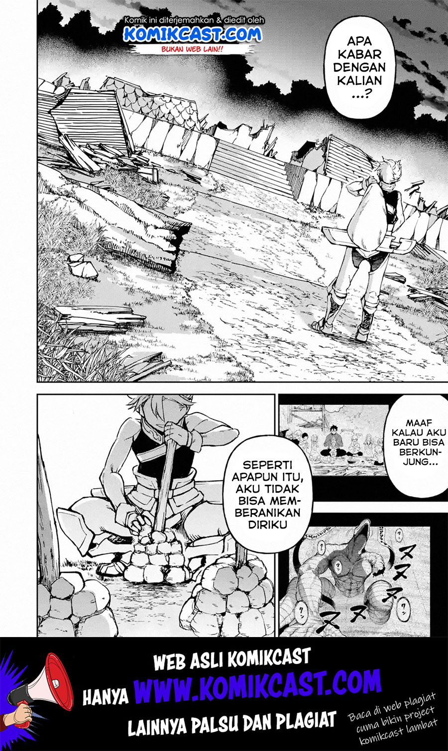 Boukensha License o Hakudatsu Sareta Ossan Dakedo, Manamusume ga Dekita no de Nonbiri Jinsei Chapter 17.4 - halaman 3