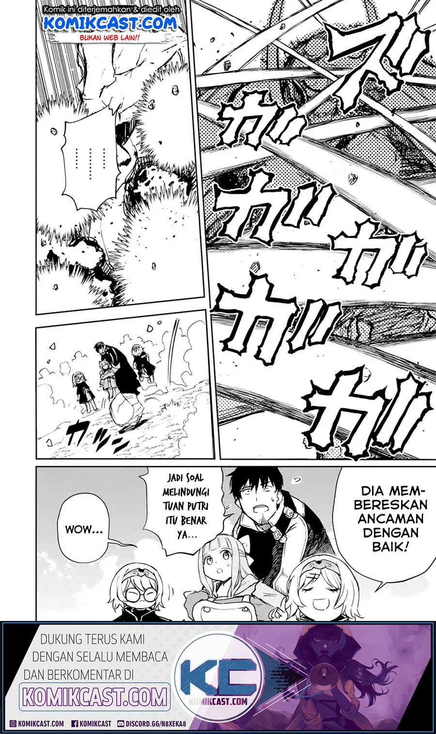 Boukensha License o Hakudatsu Sareta Ossan Dakedo, Manamusume ga Dekita no de Nonbiri Jinsei Chapter 18.3 - halaman 3