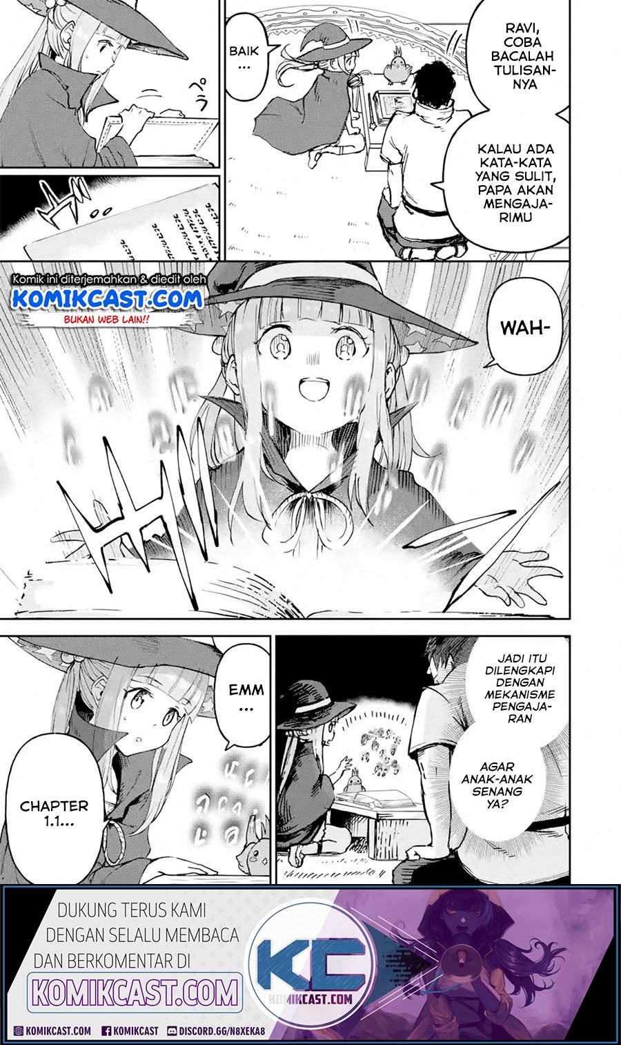 Boukensha License o Hakudatsu Sareta Ossan Dakedo, Manamusume ga Dekita no de Nonbiri Jinsei Chapter 18.3 - halaman 8