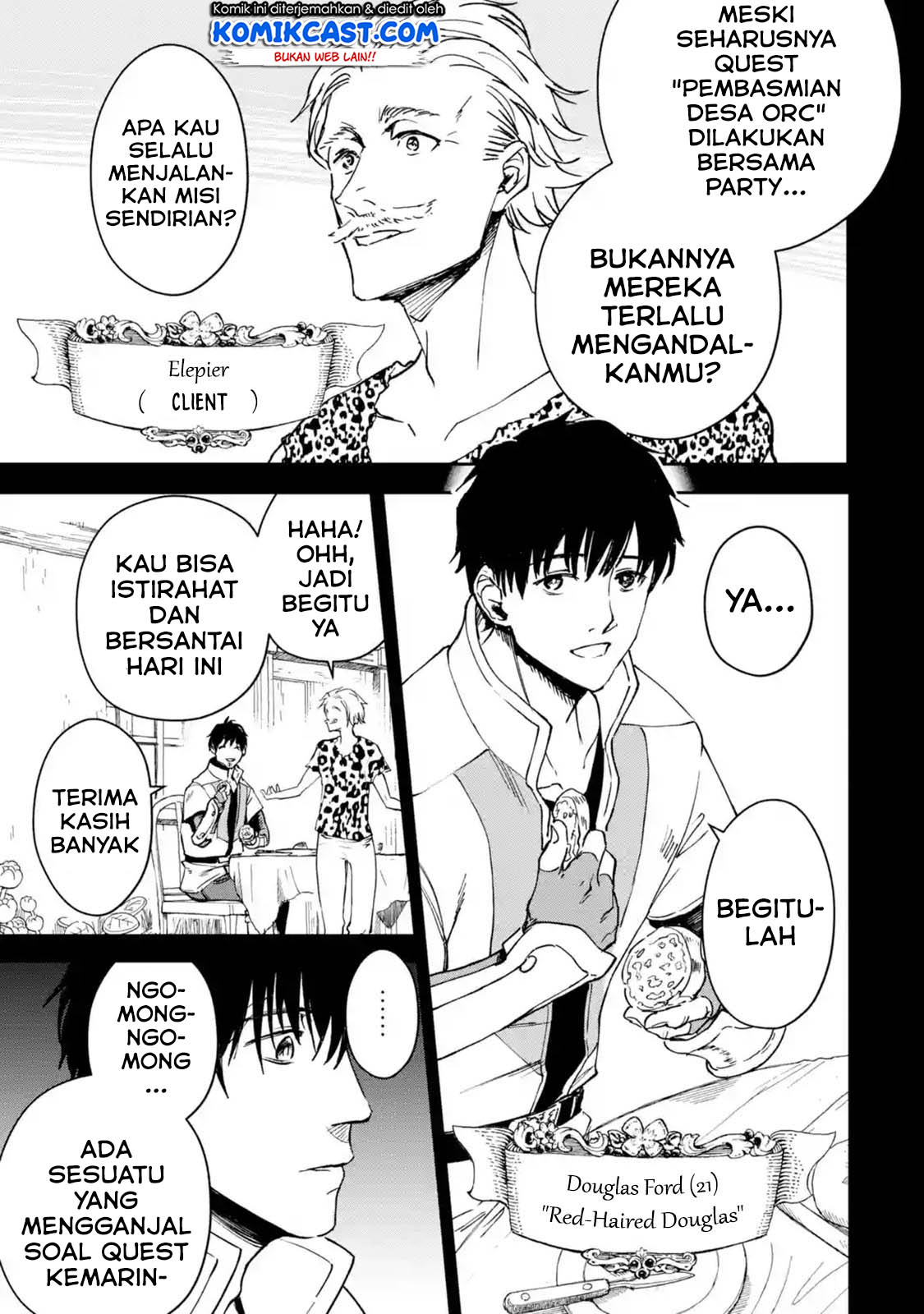 Boukensha License o Hakudatsu Sareta Ossan Dakedo, Manamusume ga Dekita no de Nonbiri Jinsei Chapter 21.2 - halaman 3